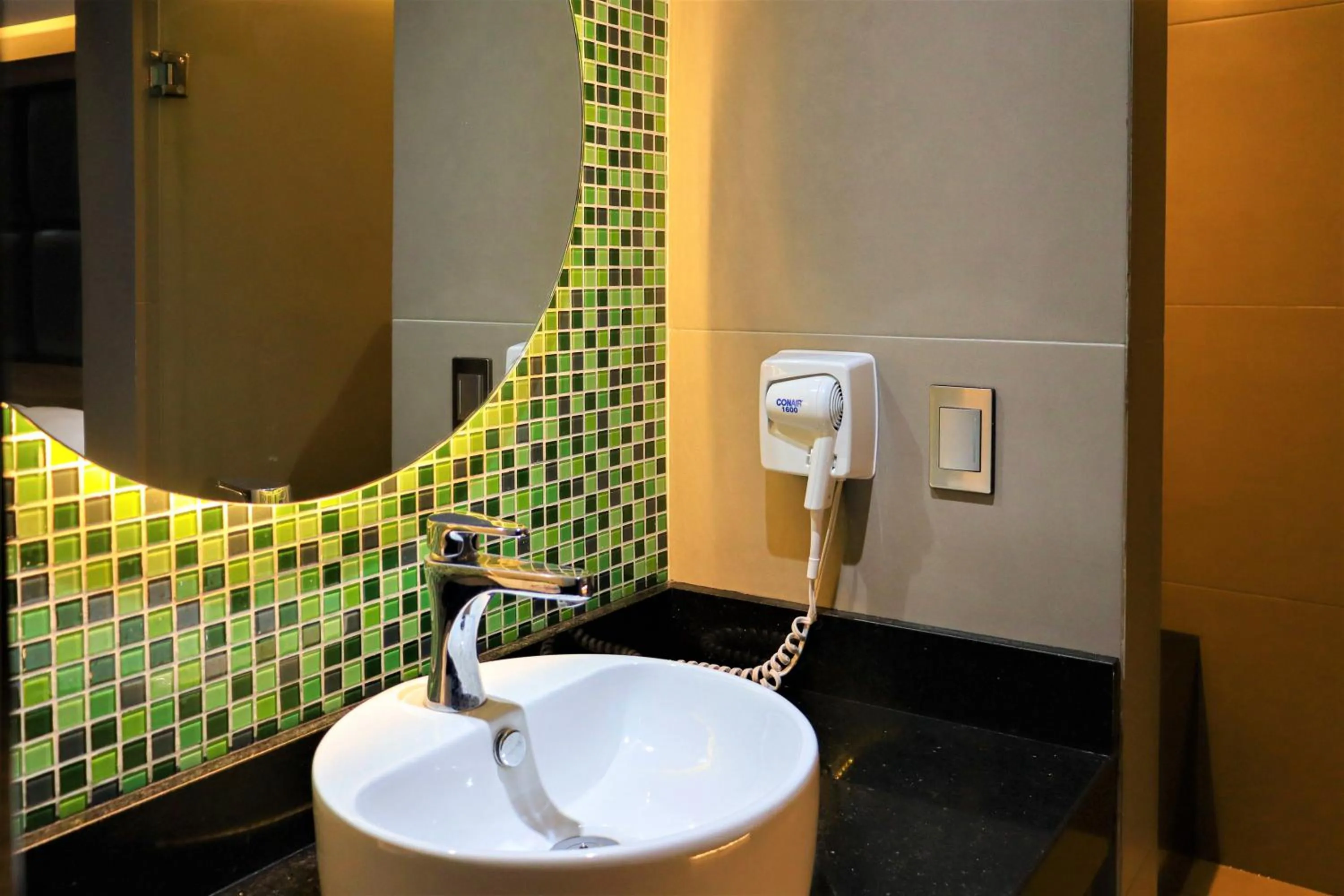 Bathroom in Auto-Hotel Playa Linda