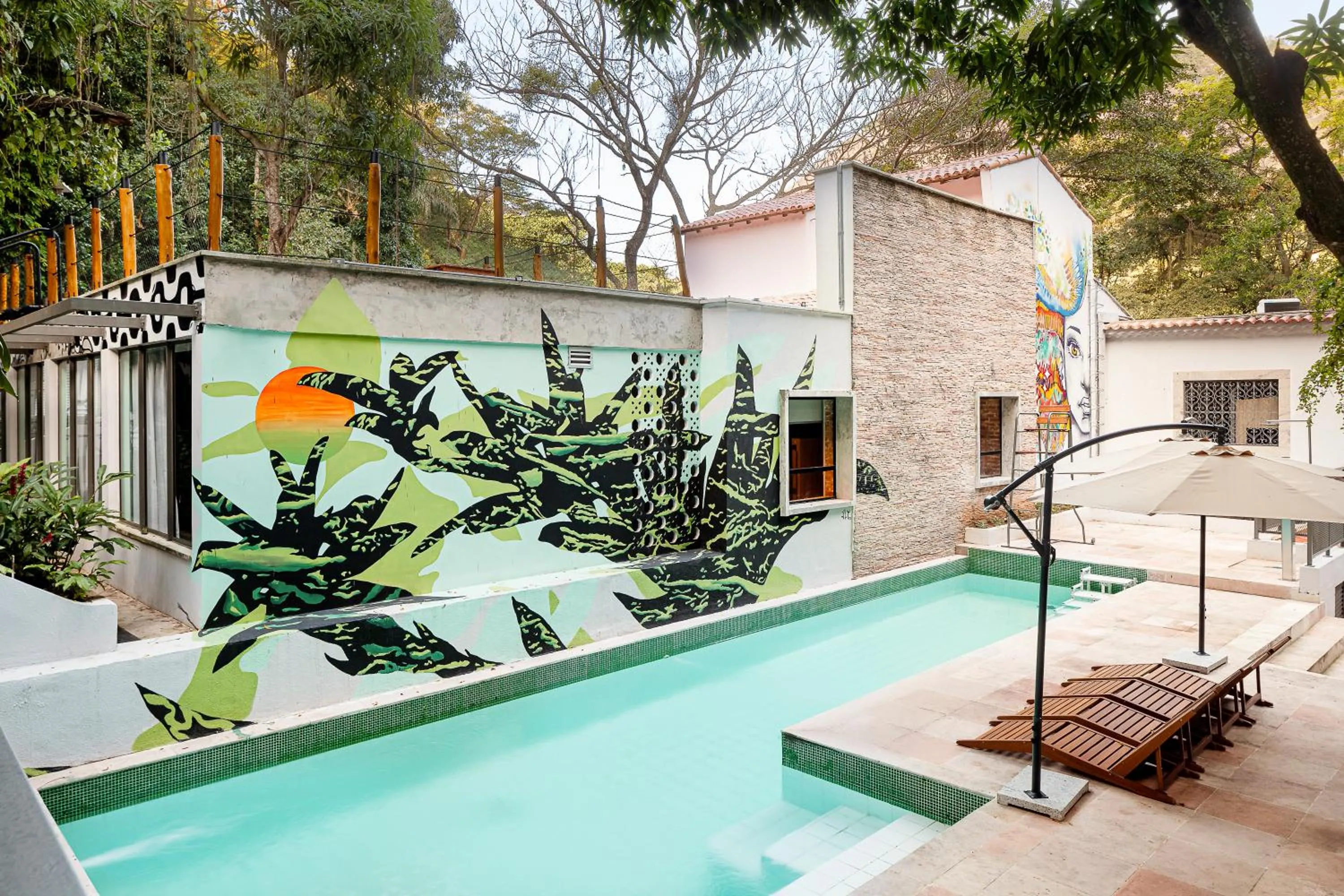 Swimming pool in JO&JOE Rio de Janeiro Largo do Boticario