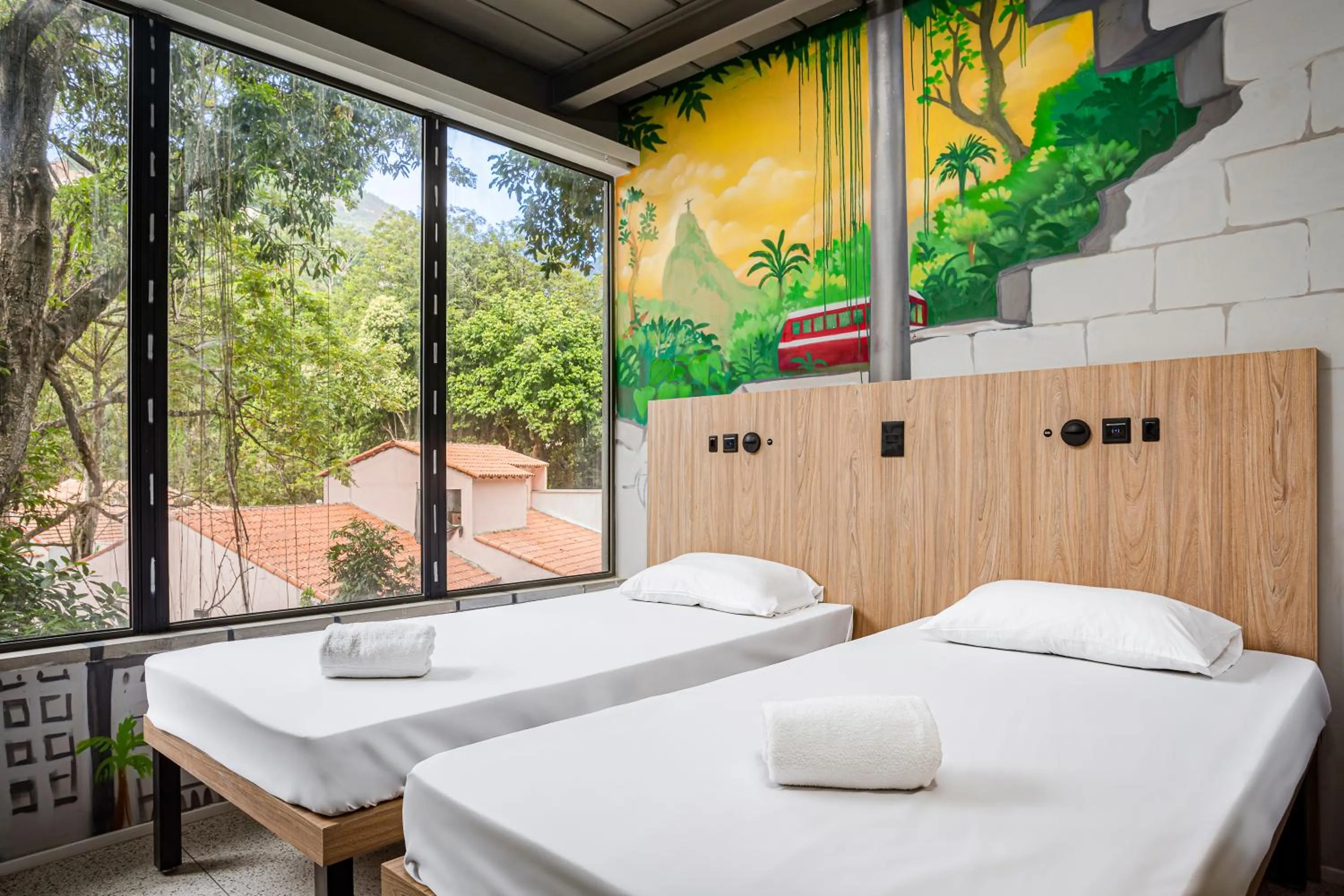 Bed in JO&JOE Rio de Janeiro Largo do Boticario