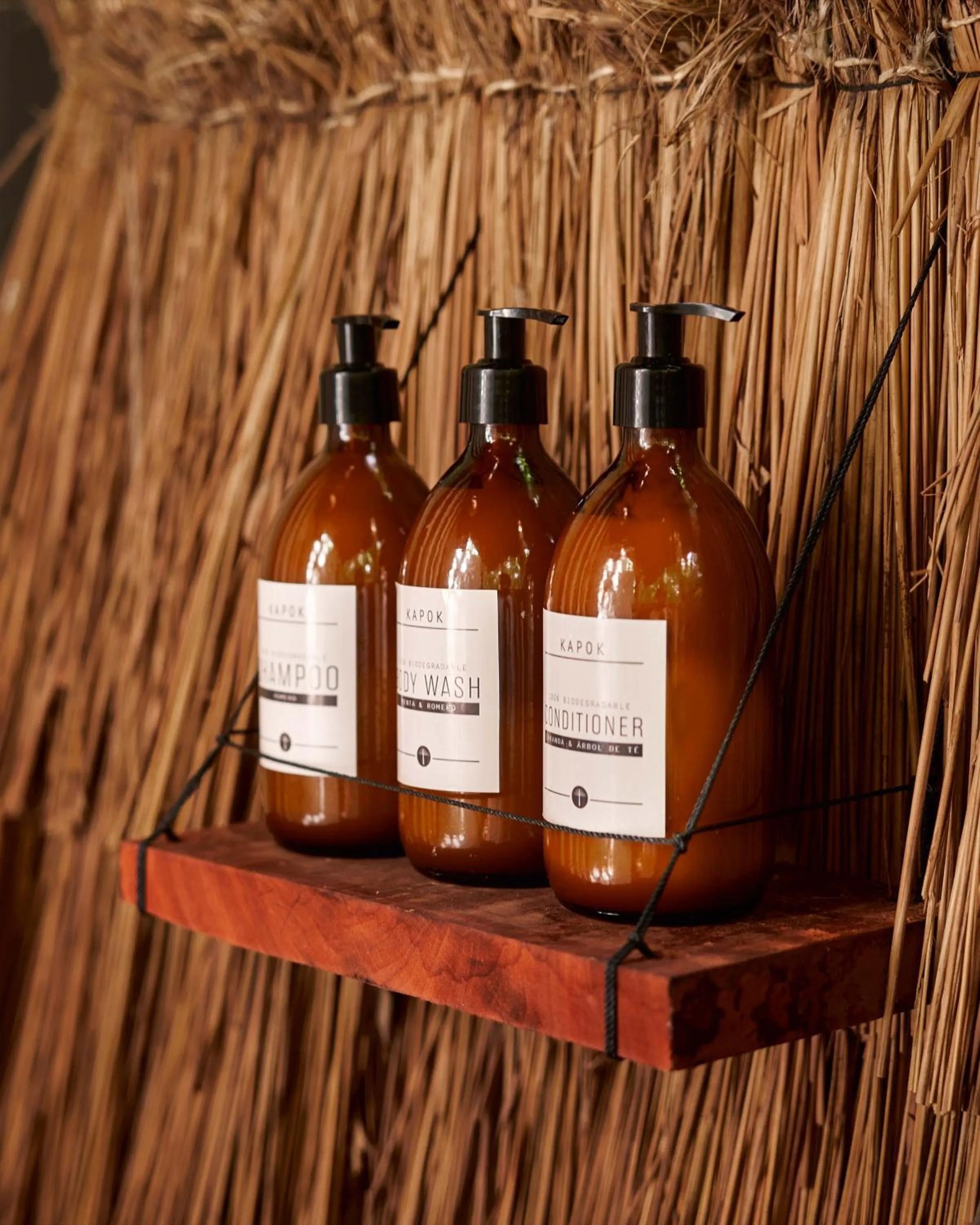 Bathroom in Kapok Bacalar - Plant Based Hotel