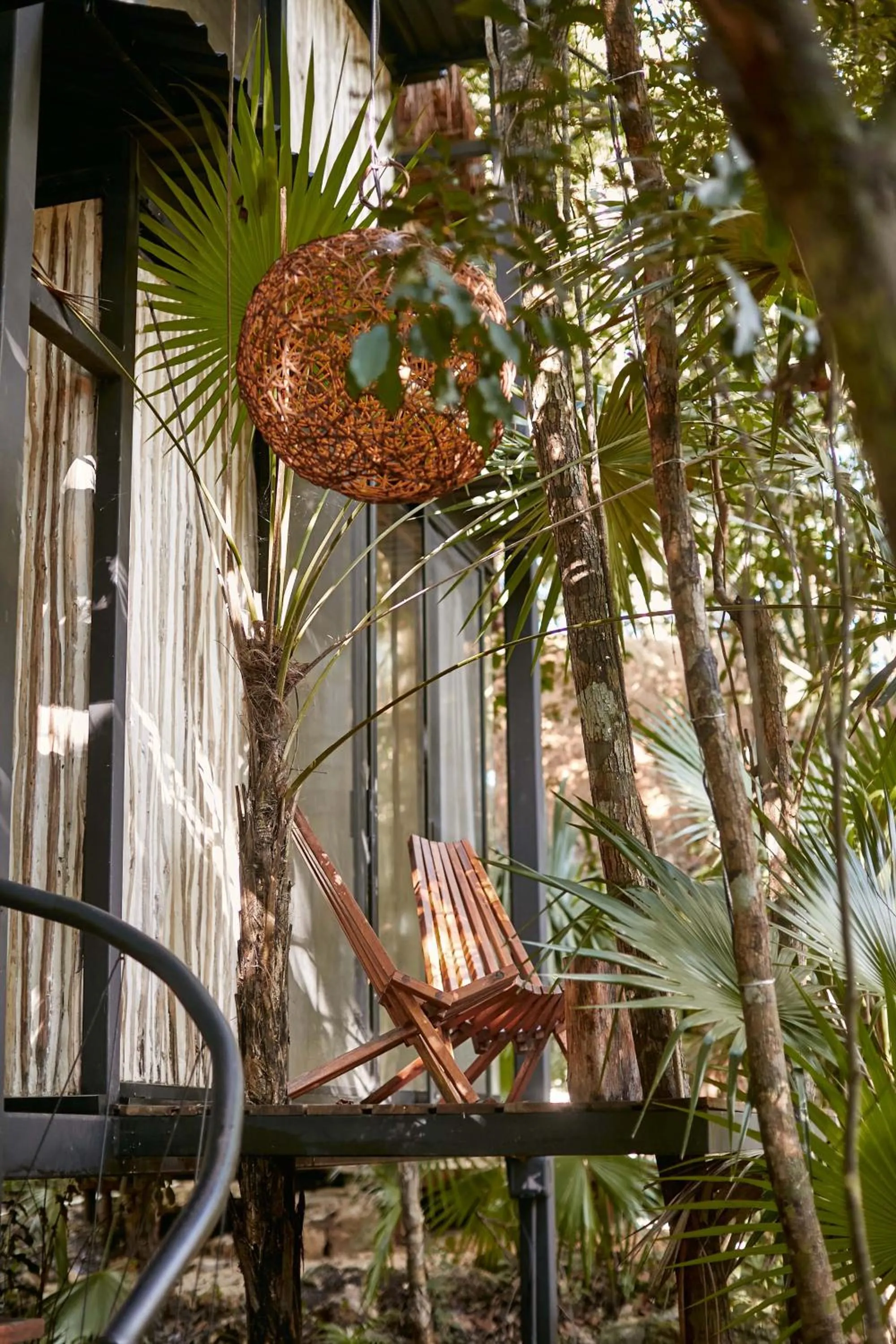 Balcony/Terrace in Kapok Bacalar - Plant Based Hotel