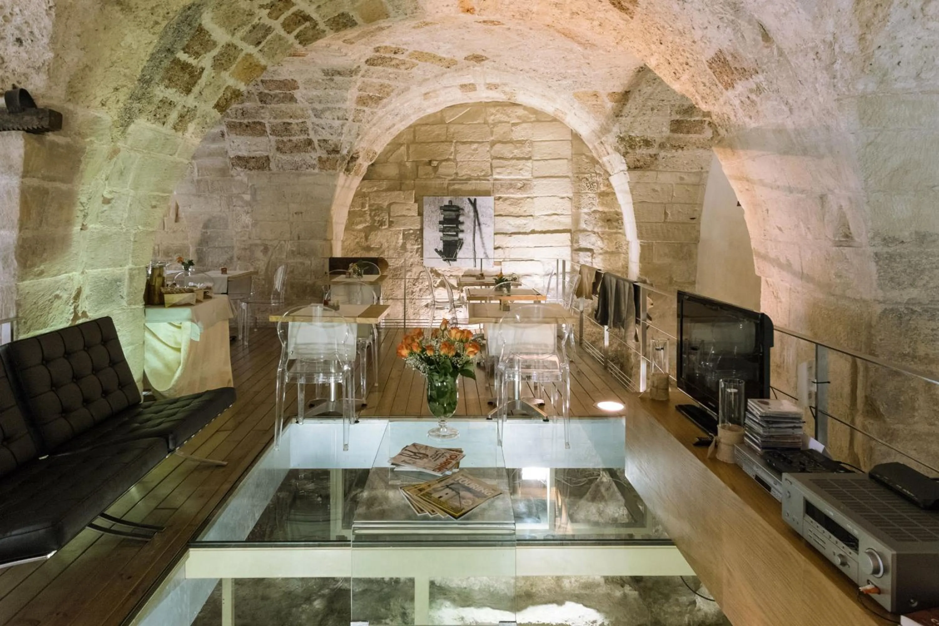 Communal lounge/ TV room in Corte Dei Francesi