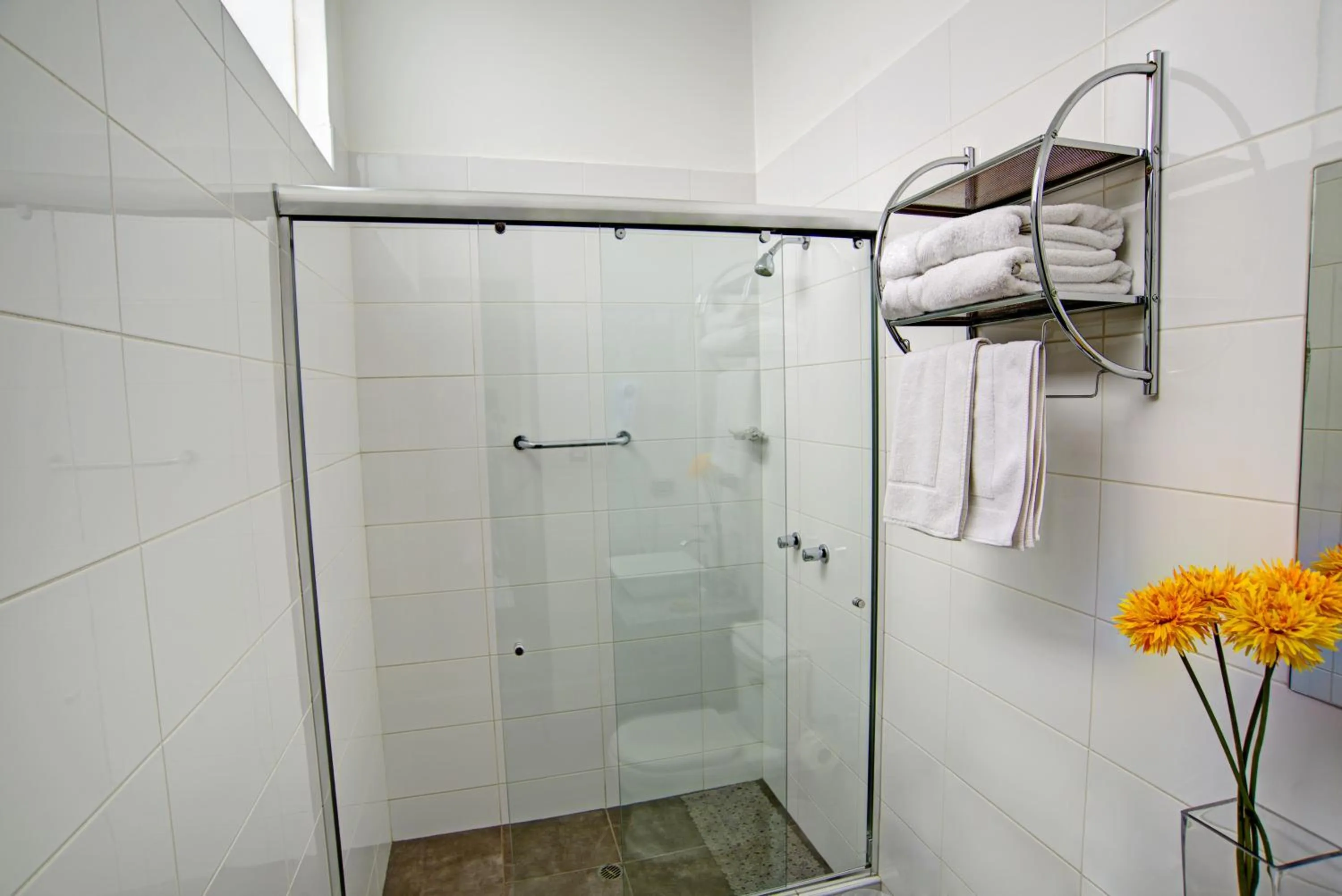 Shower in Mint Hotel