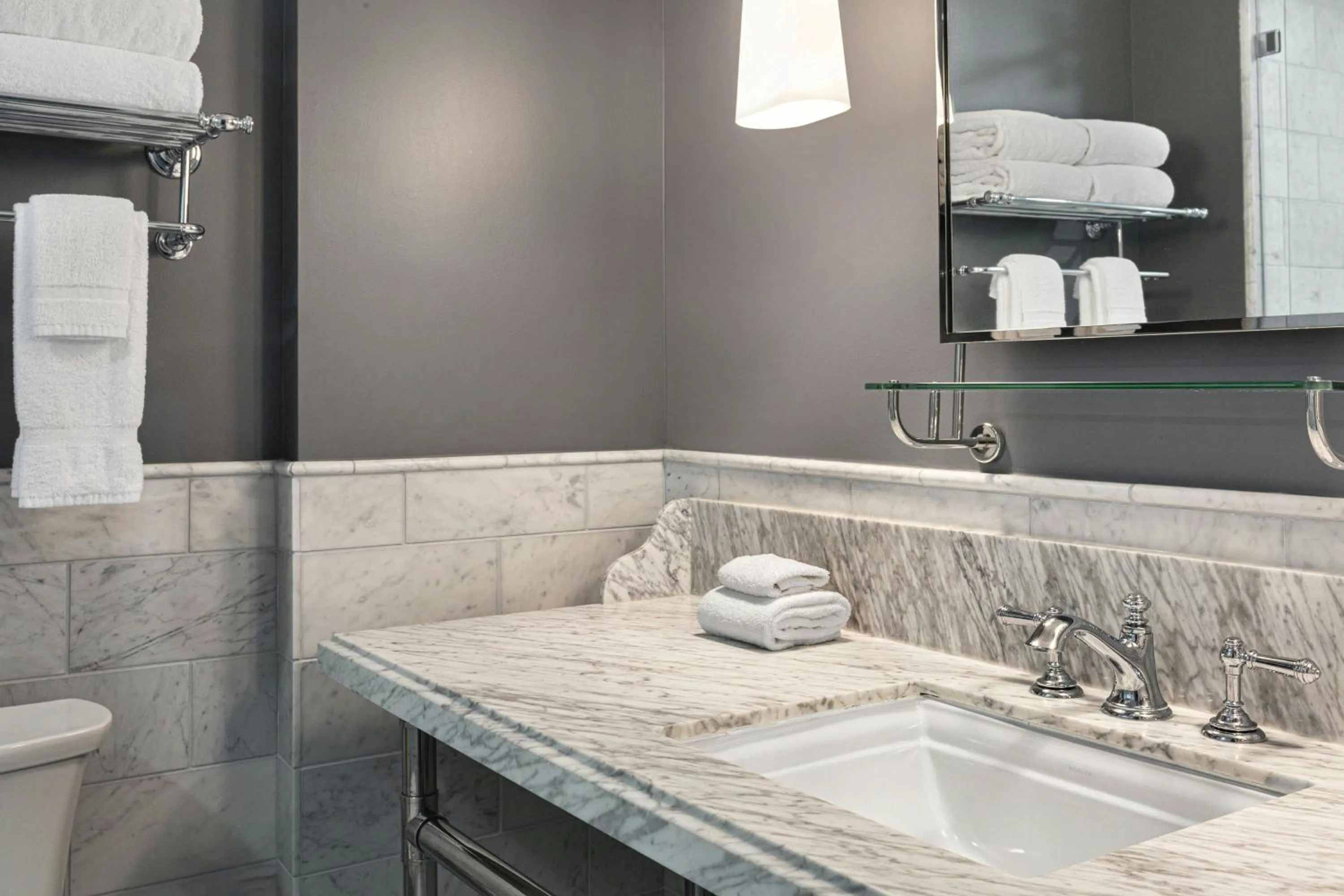 Bathroom in St. Clair Inn