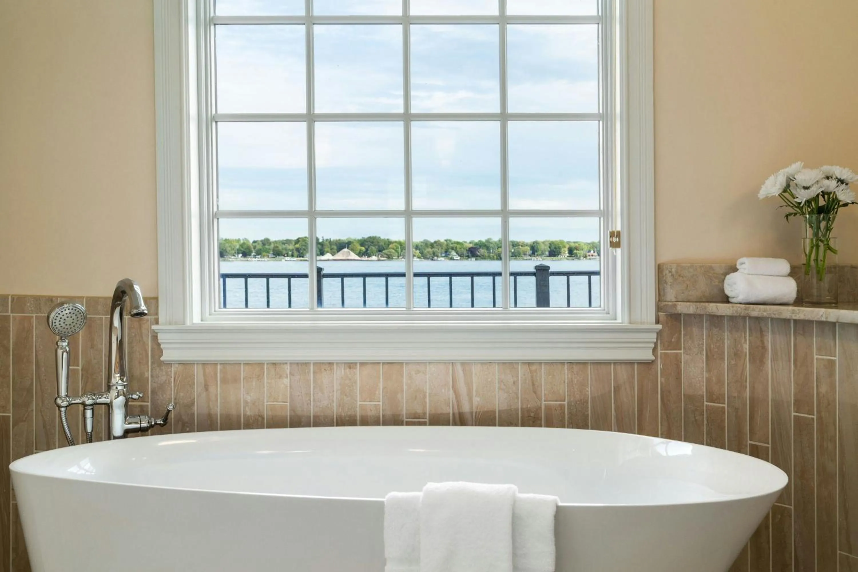 Bathroom in St. Clair Inn