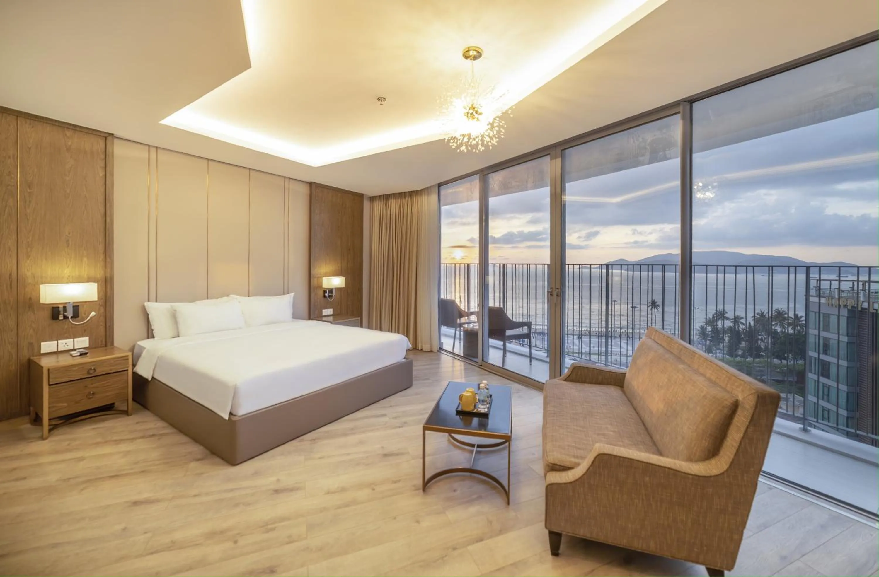 Bed in LYN Premier Studio Panorama Nha Trang