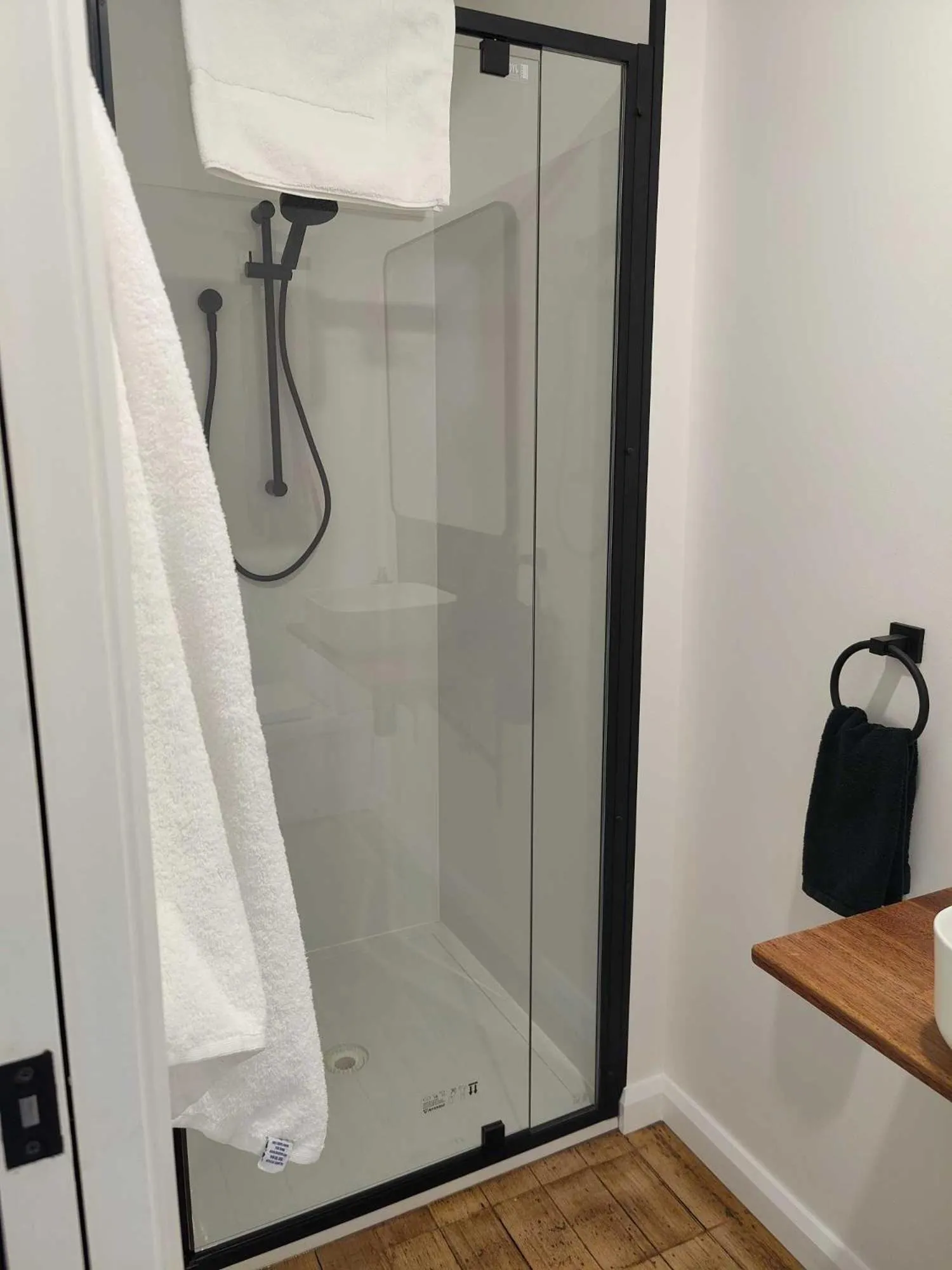 Shower in The Dorset Hotel