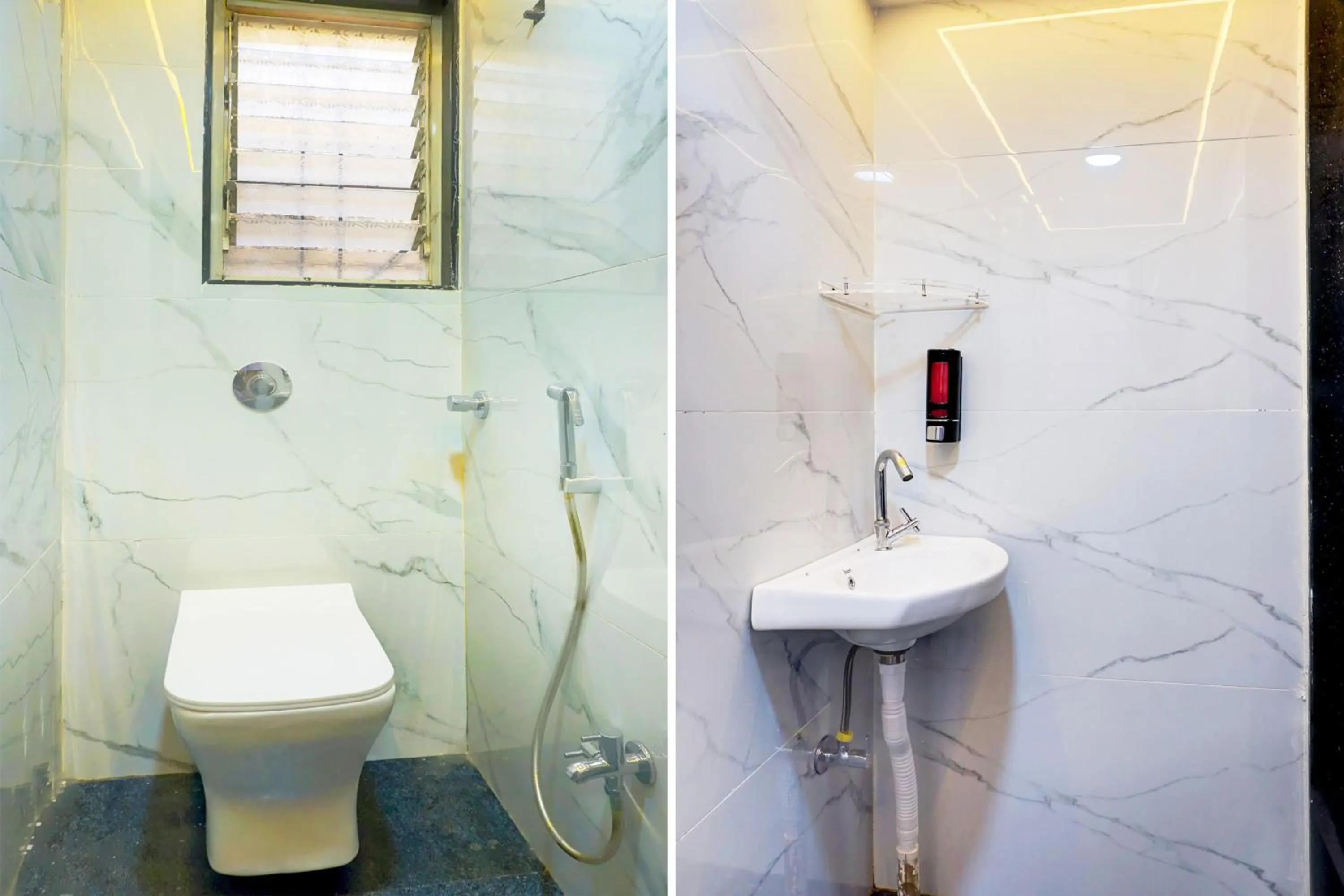 Bathroom in Hotel O Jaihind Building