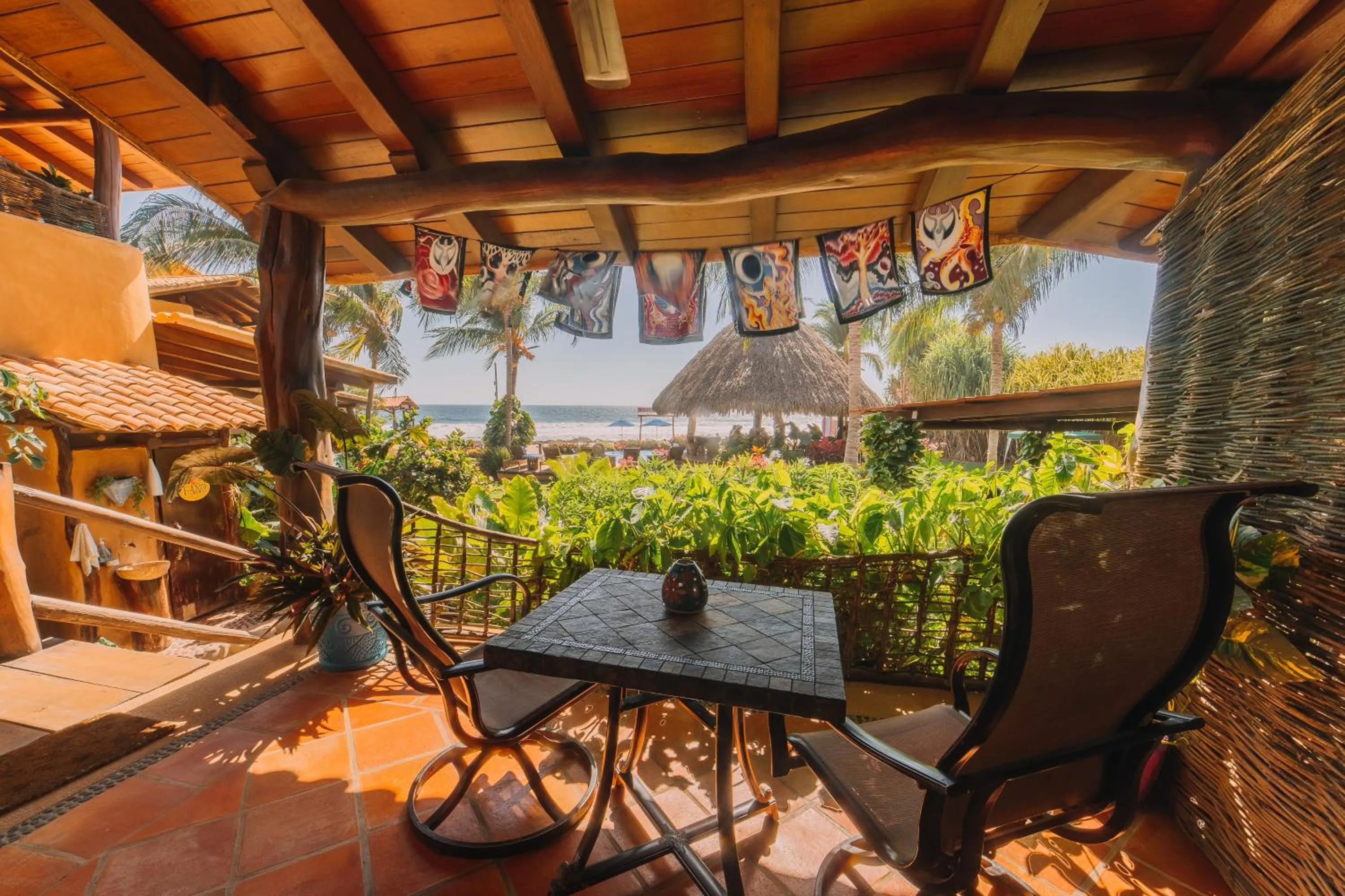 Patio in Tres Mujeres Hotel