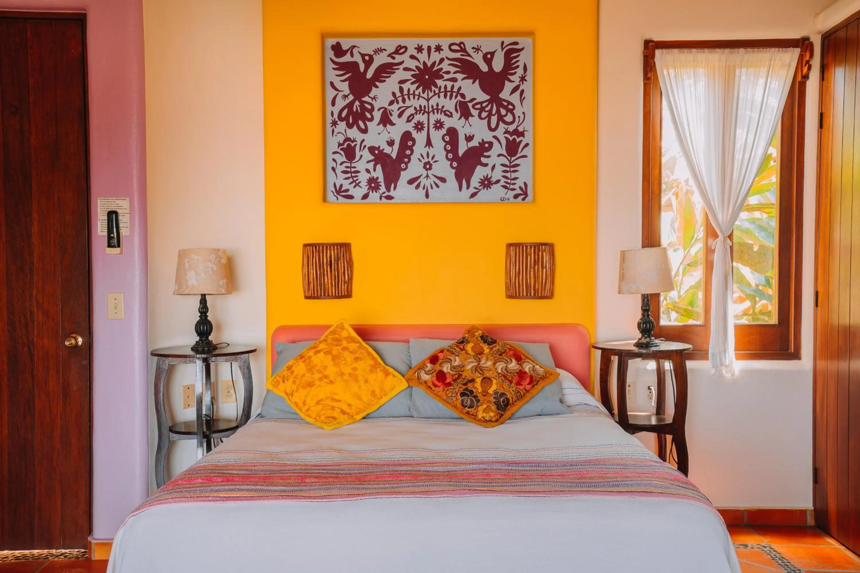 Bed in Tres Mujeres Hotel