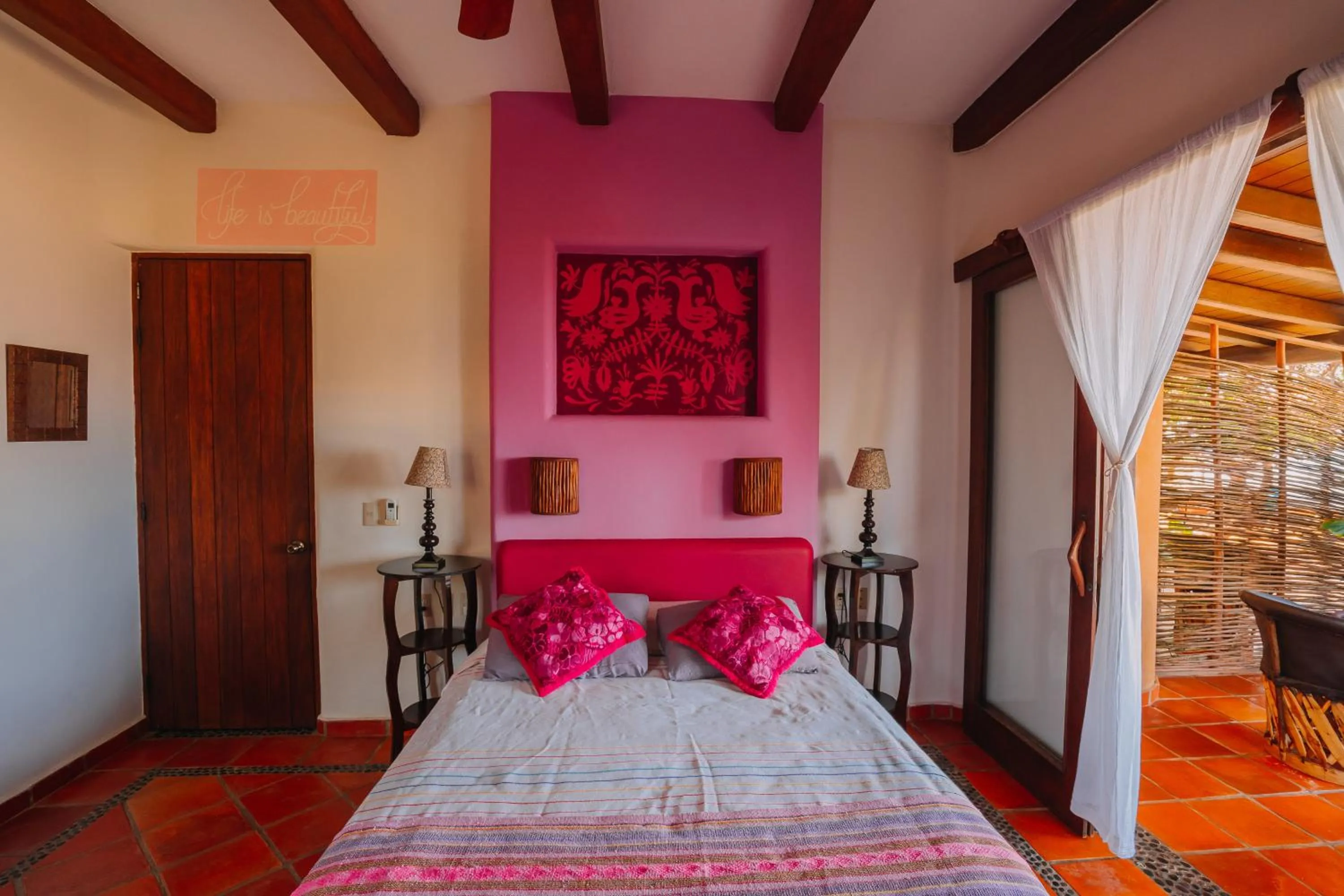Photo of the whole room, Bed in Tres Mujeres Hotel