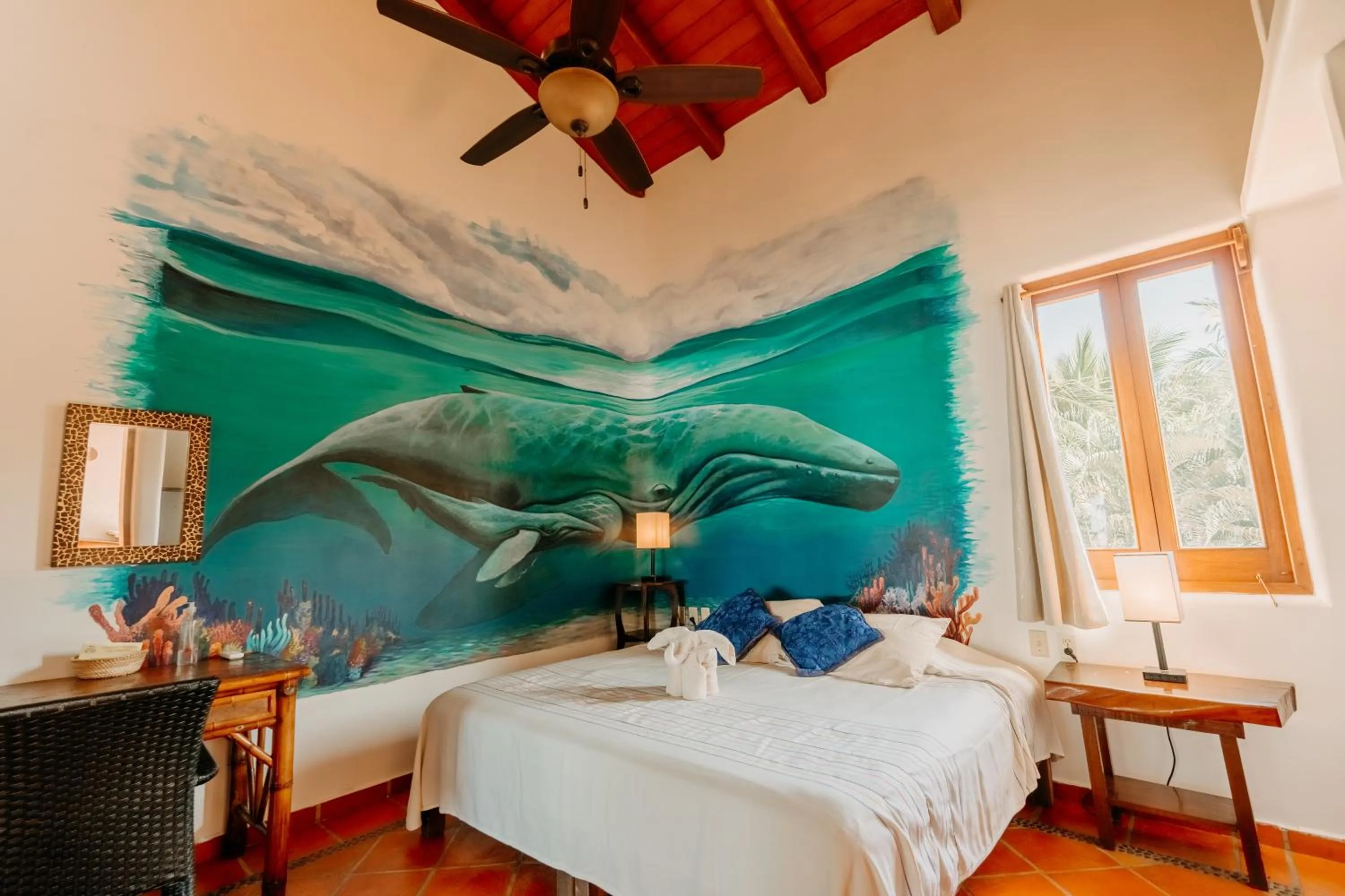 Bed in Tres Mujeres Hotel