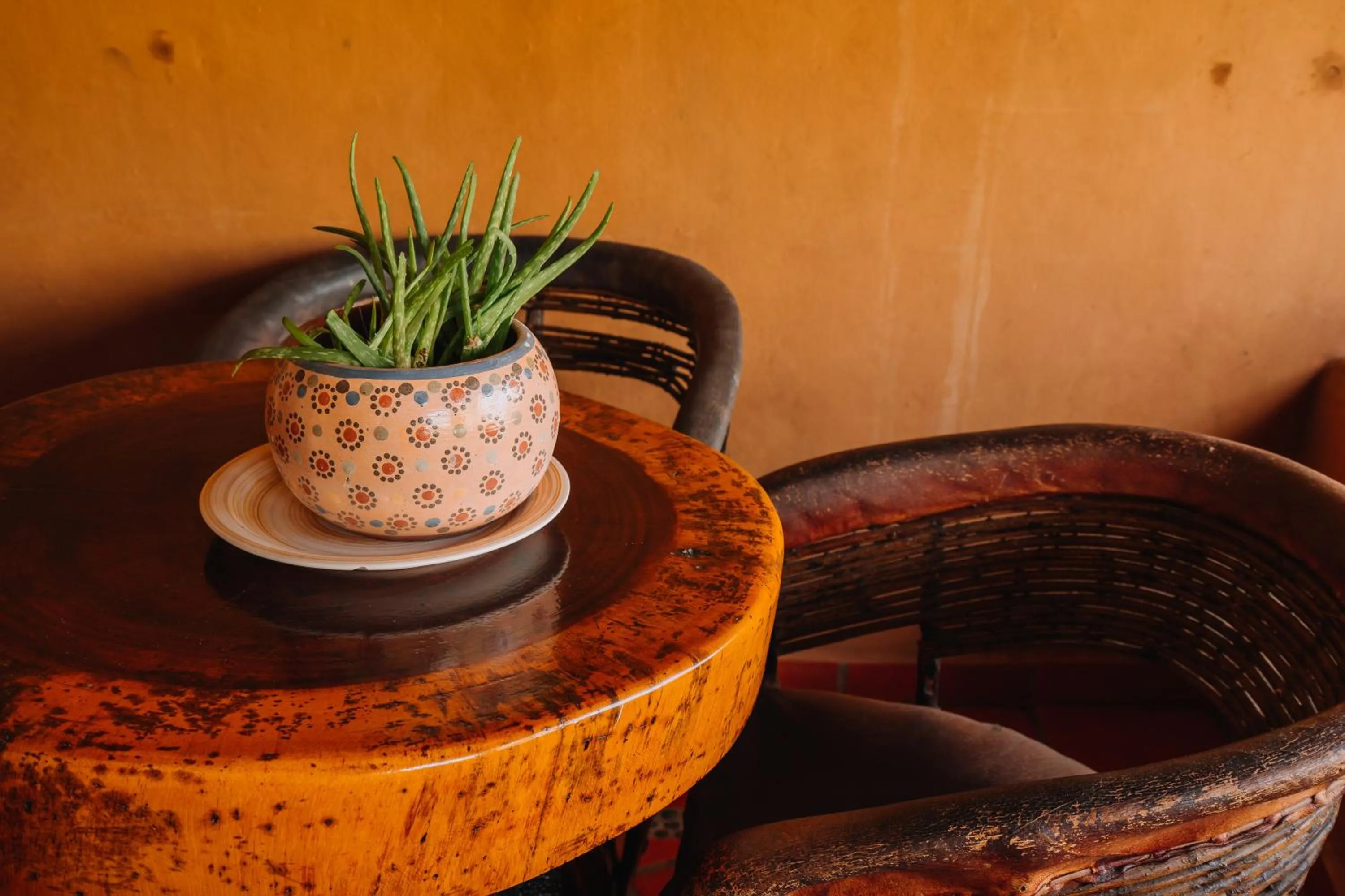 Seating area in Tres Mujeres Hotel
