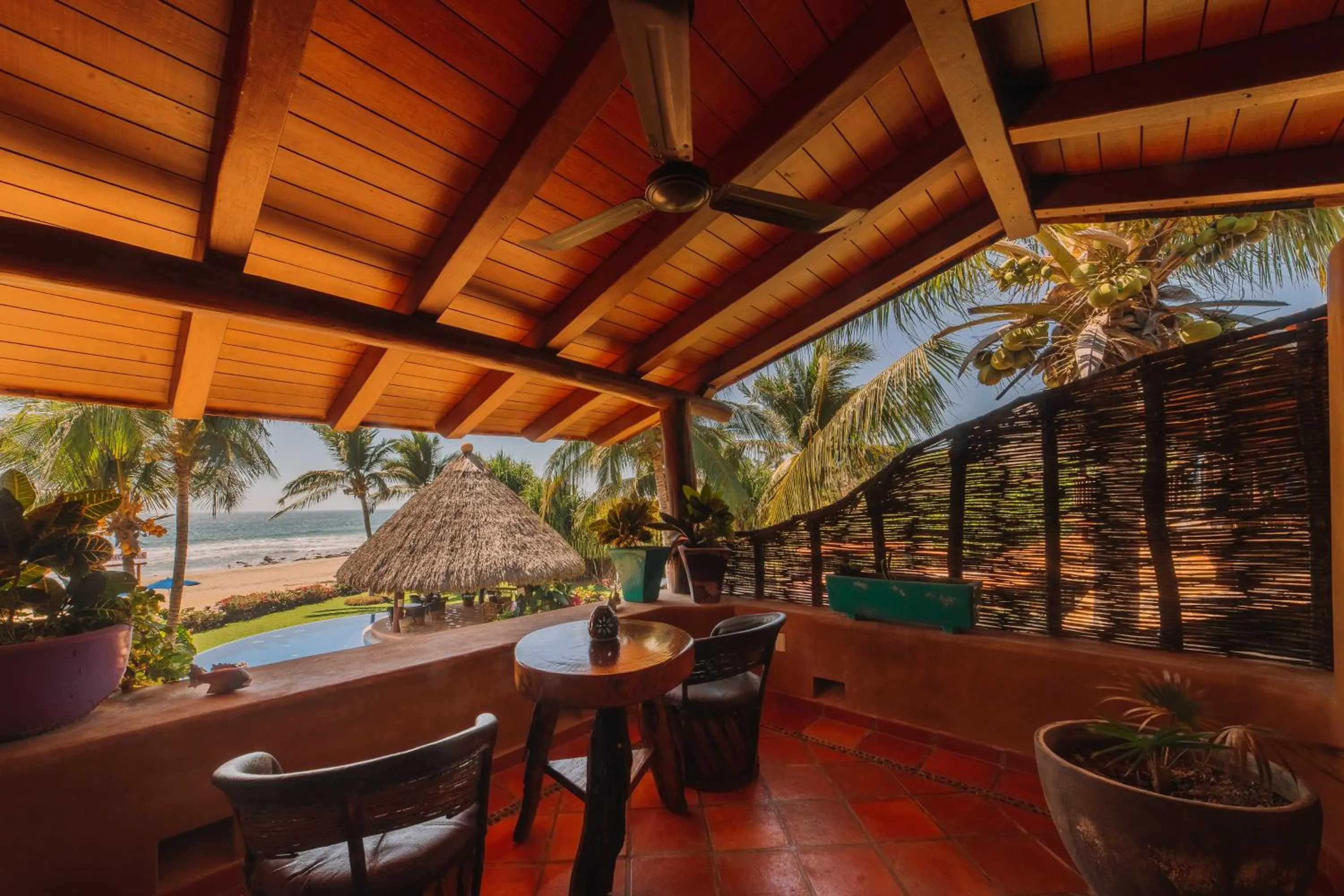 Patio in Tres Mujeres Hotel