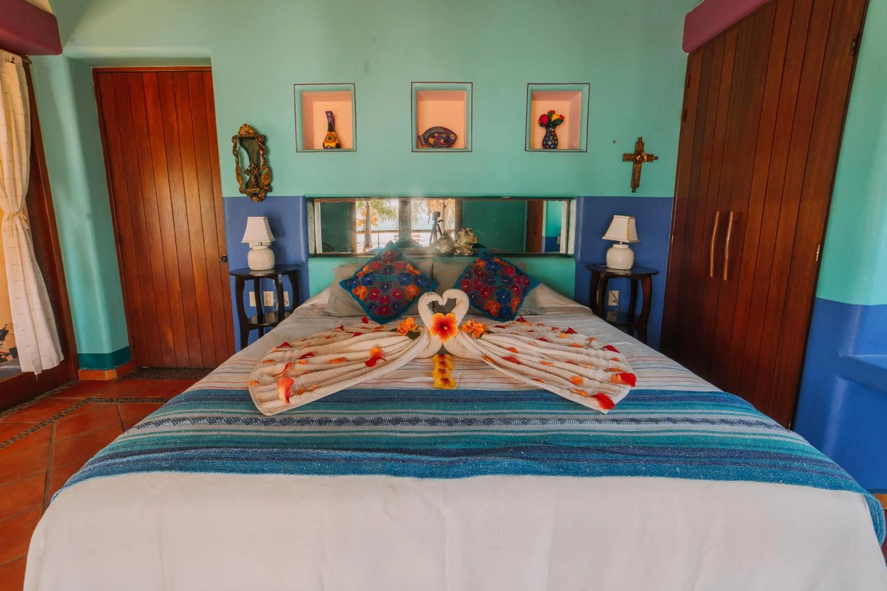 Photo of the whole room, Bed in Tres Mujeres Hotel