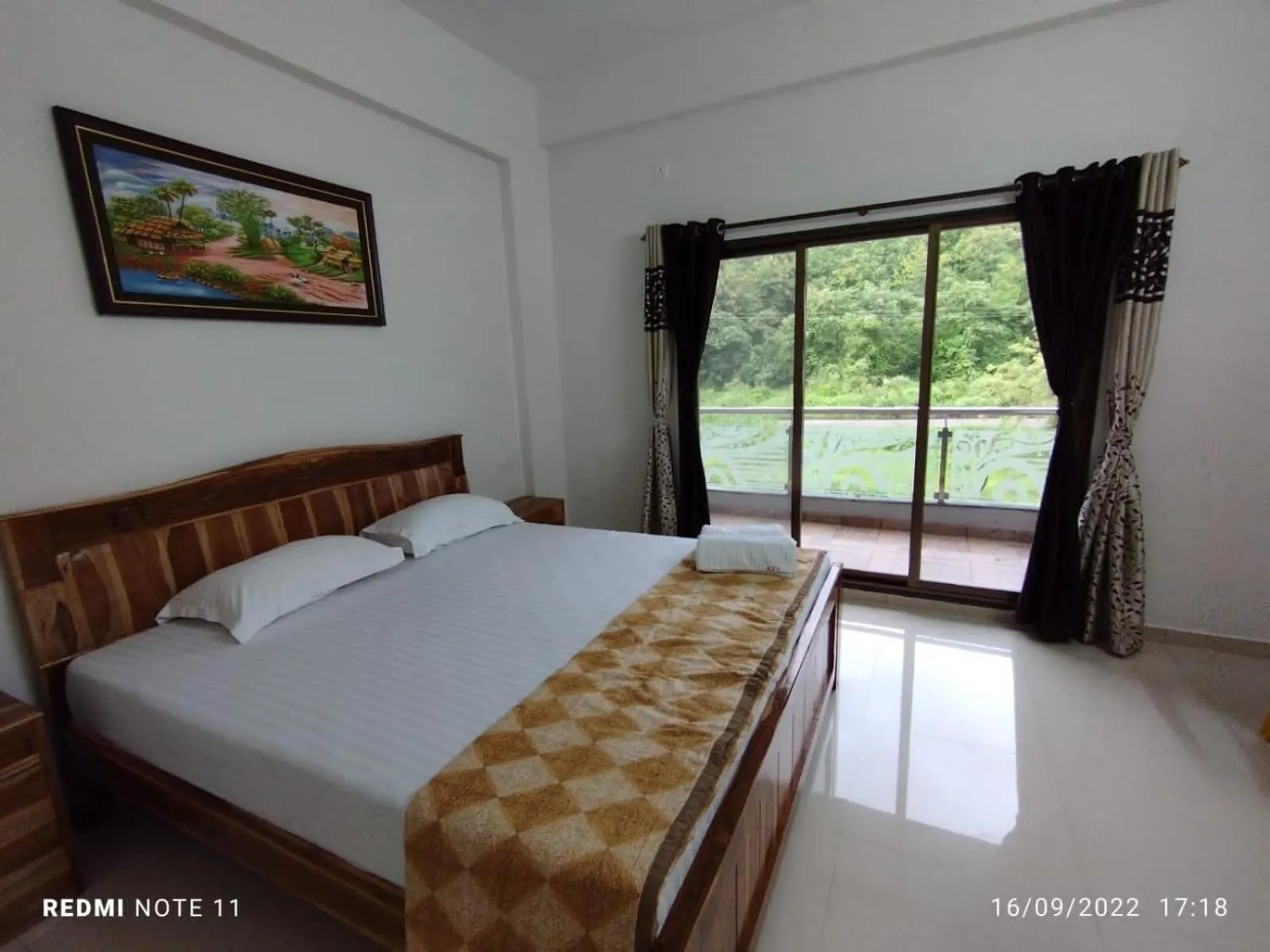 Bedroom, Bed in Hotel Kavijay Sea View