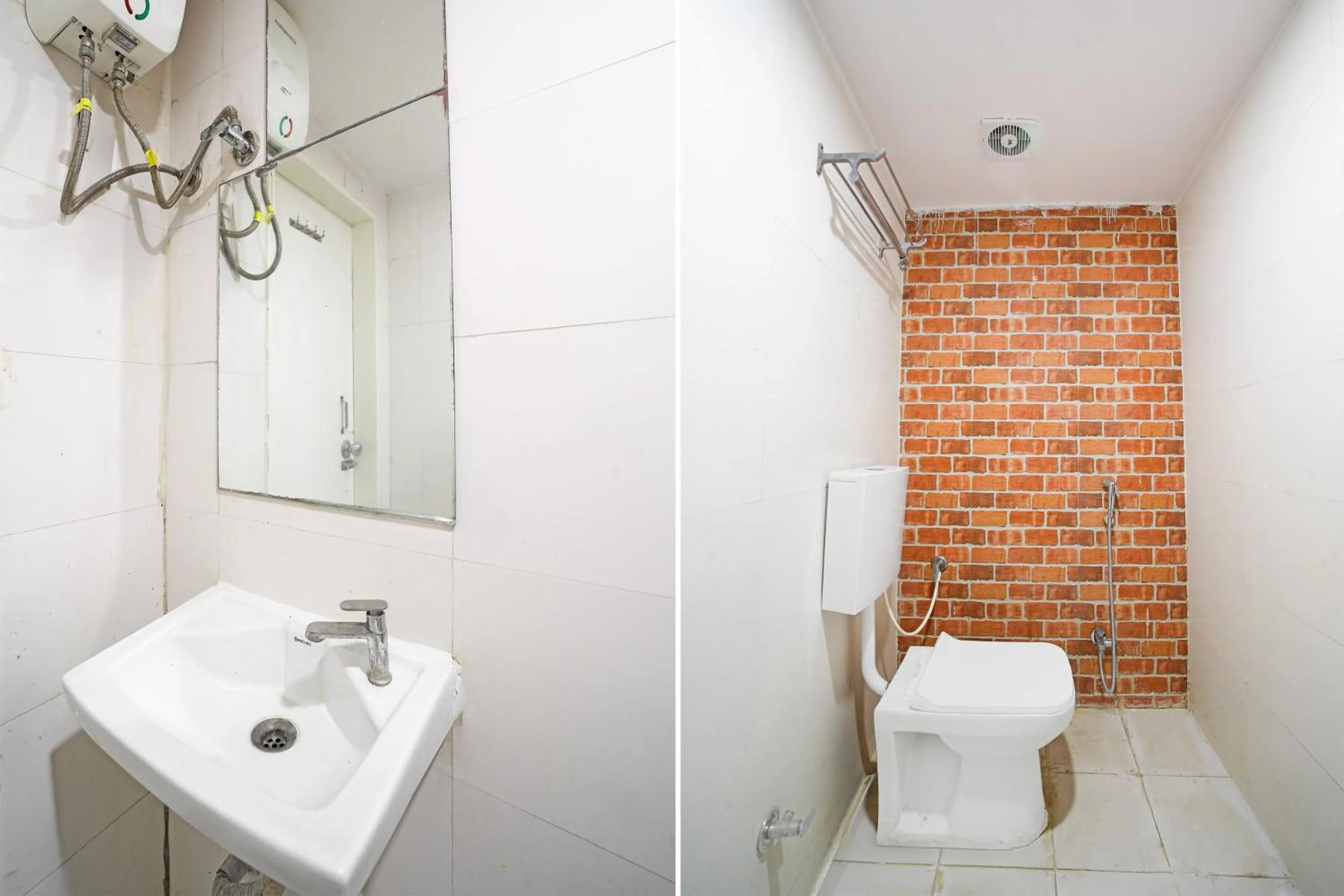 Bathroom in Collection O Rani Kamlapati Railway Station Formerly Silkroute Palace