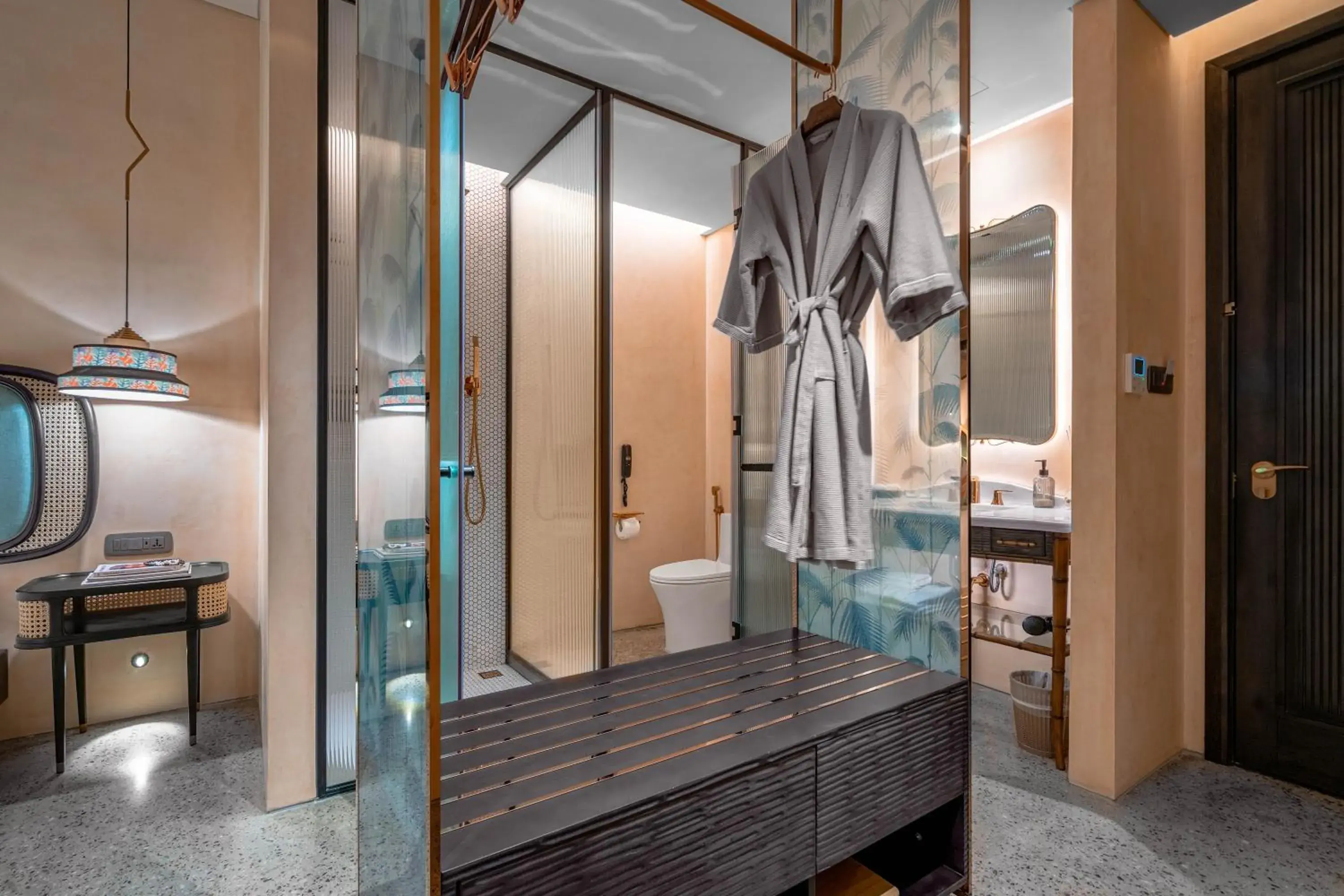 Double or Twin Room with Partial Sea View in L'amor Boutique Hotel Quy Nhơn Double or Twin Room with Partial Sea View in L'amor Boutique Hotel Quy Nhơn