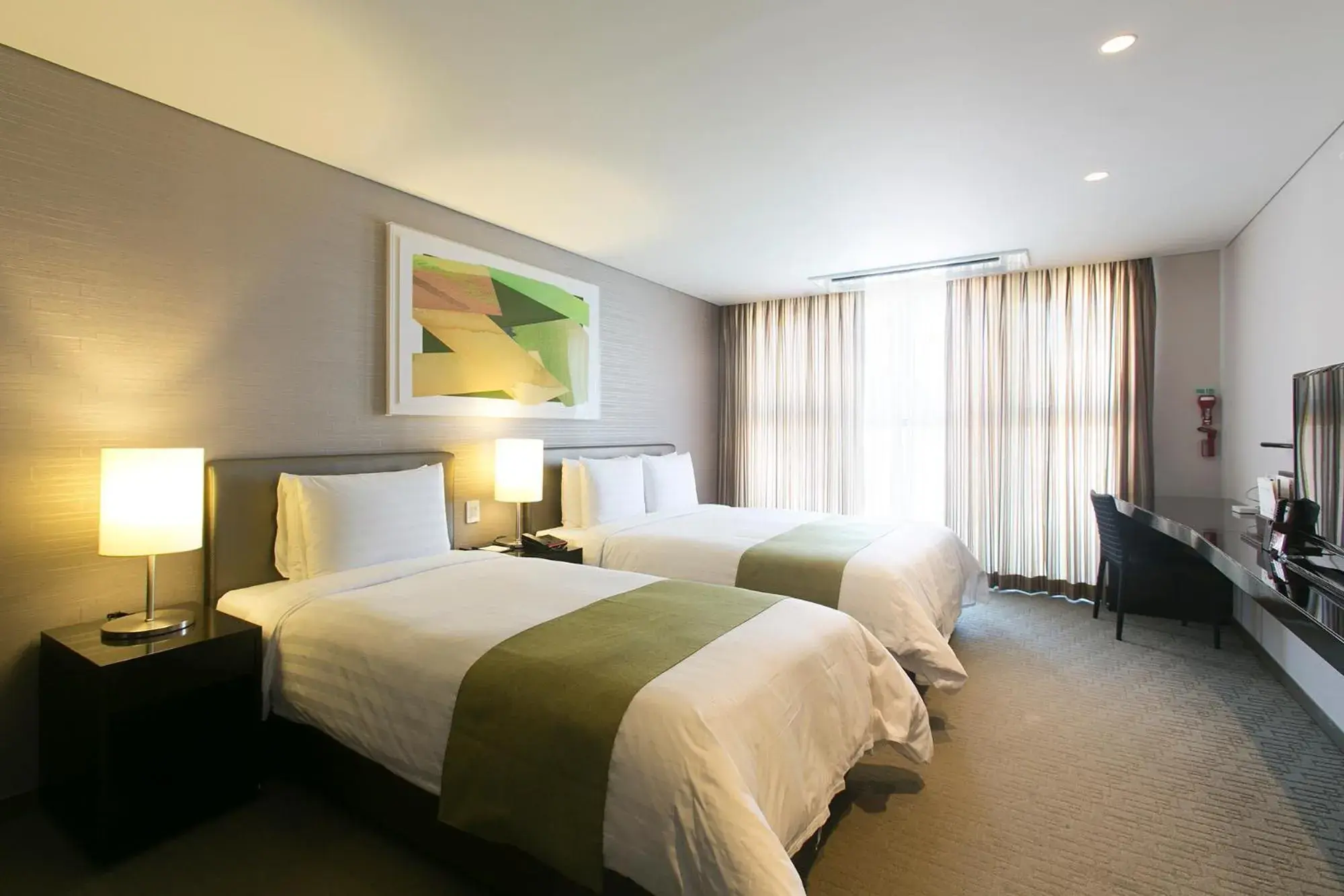Deluxe Family Room with Free Parking until 3pm the Next Day in Aventree Hotel Busan Deluxe Family Room with Free Parking until 3pm the Next Day in Aventree Hotel Busan