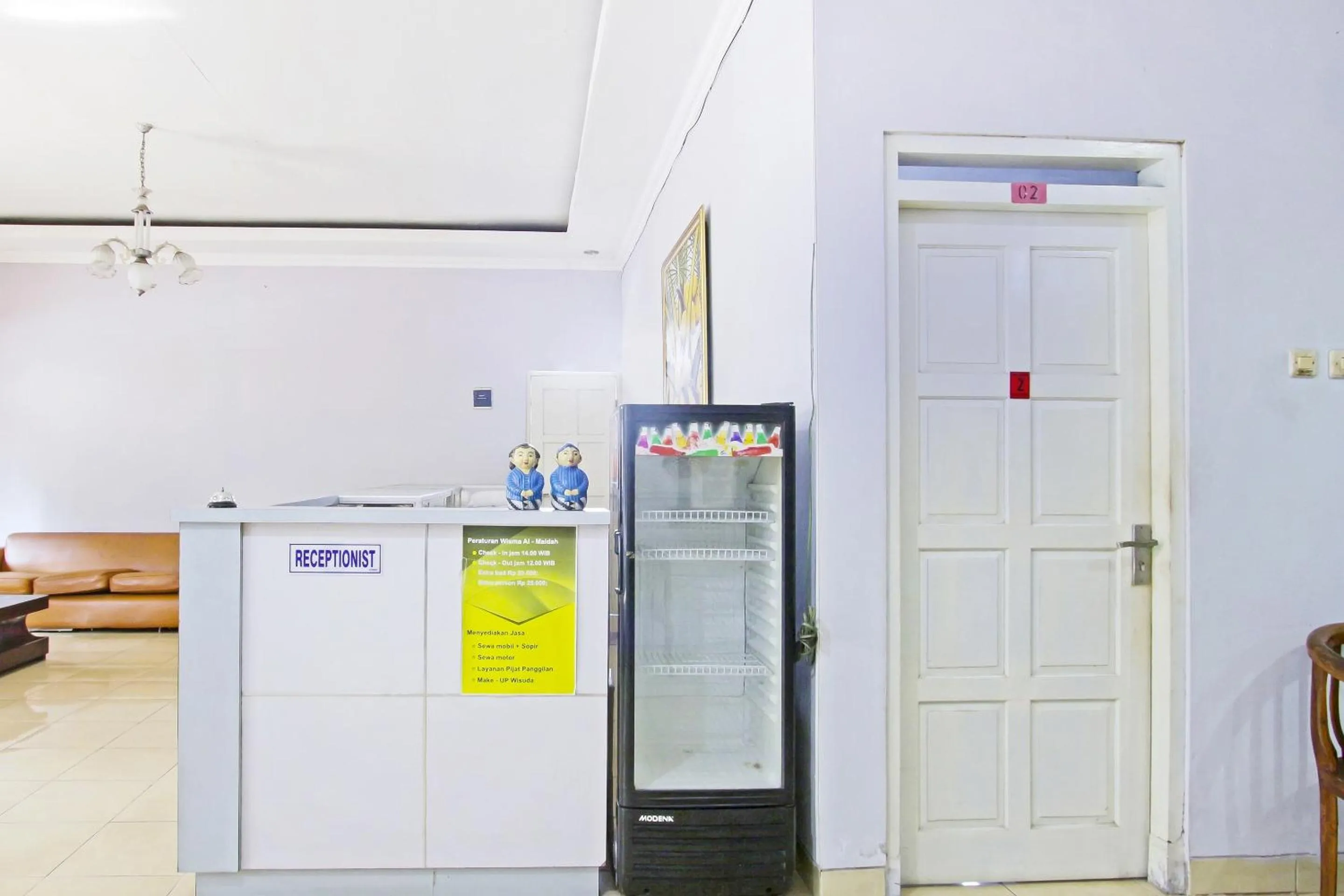 Lobby or reception in Hotel O Homestay Al Maidah