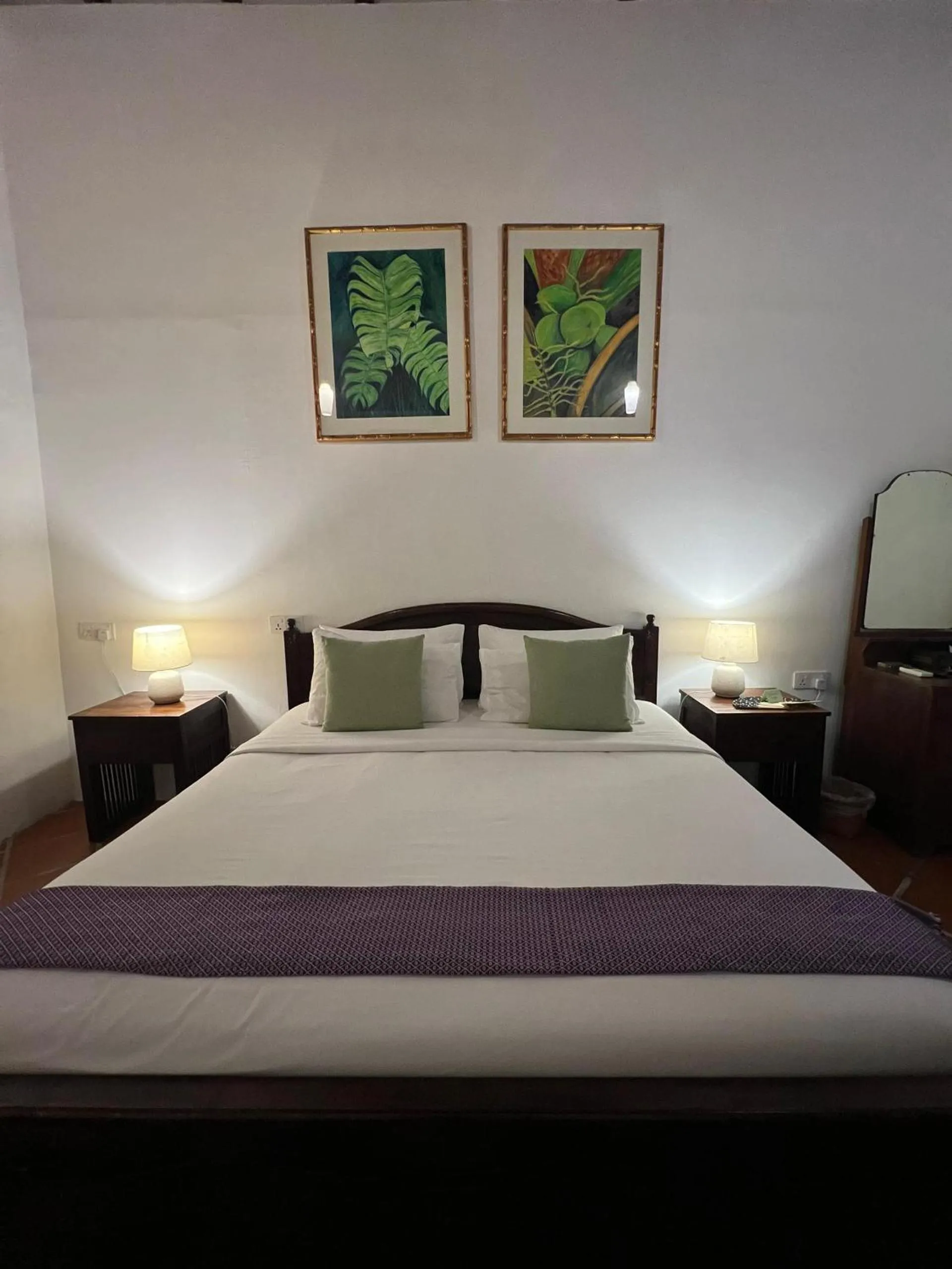 Bed in East Indies Mansion