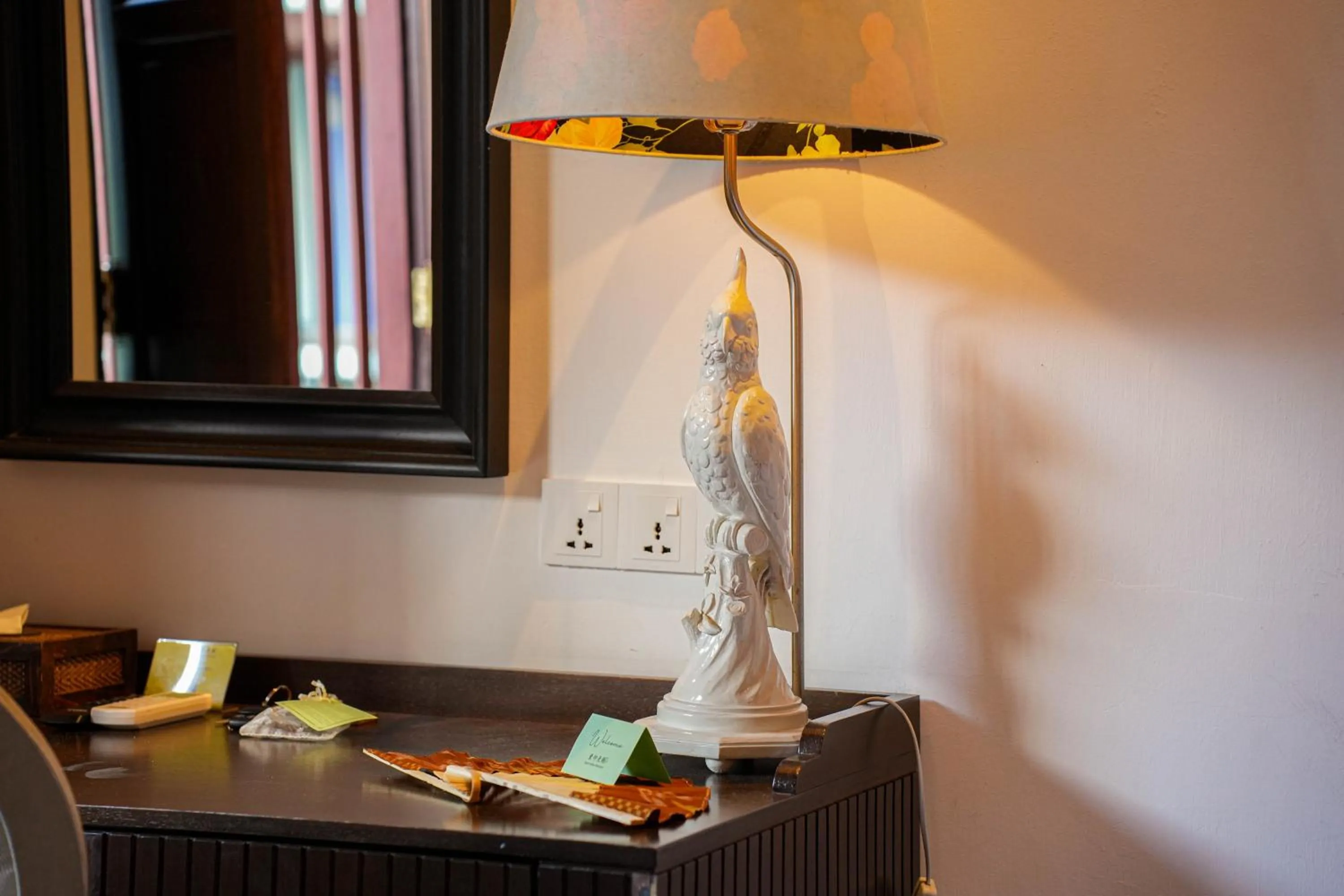 Decorative detail in East Indies Mansion