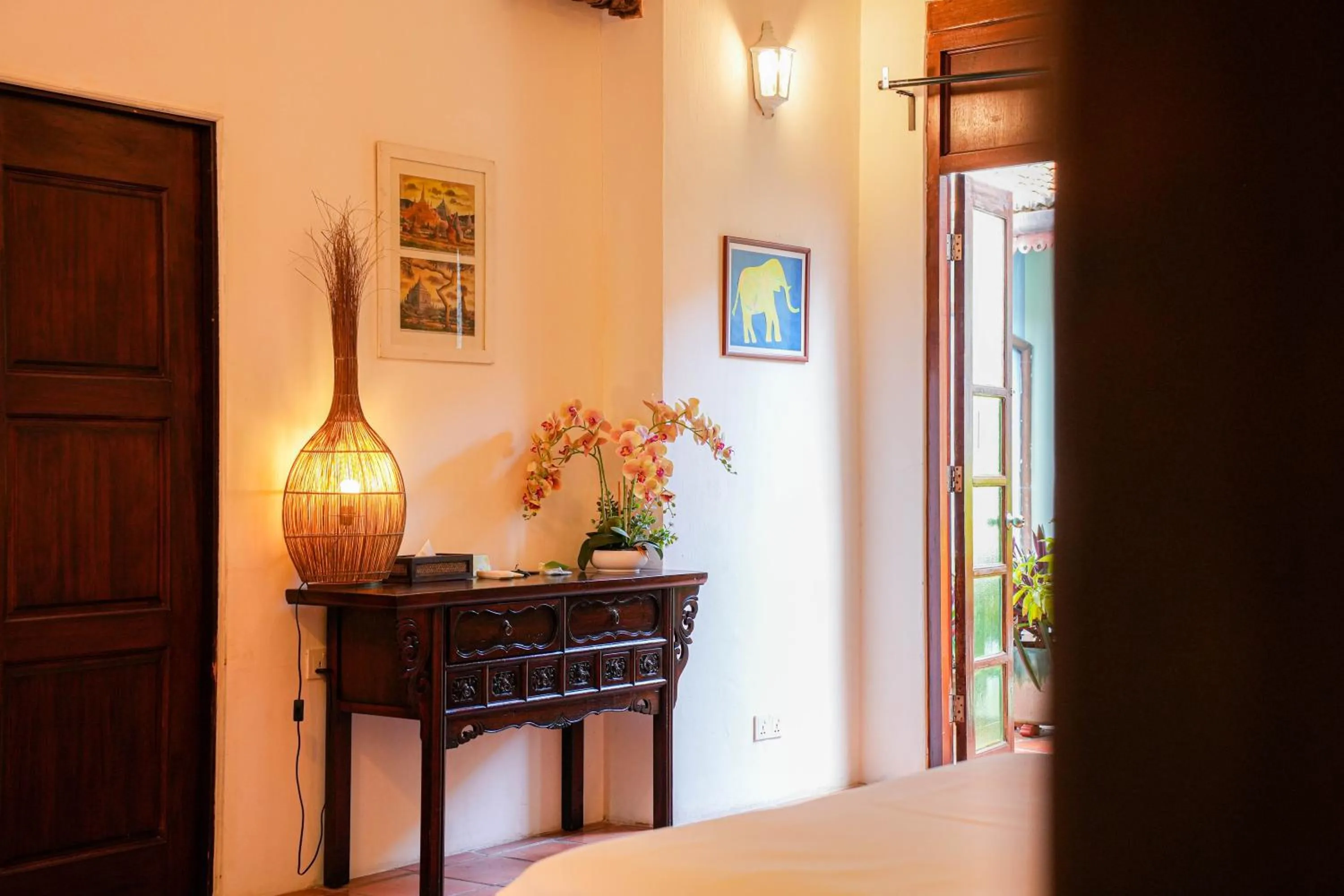 Bedroom in East Indies Mansion