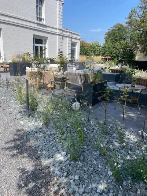 Living room in Hôtel Échappée en Baie - Parking privé gratuit dont forfaits bornes électriques réservable