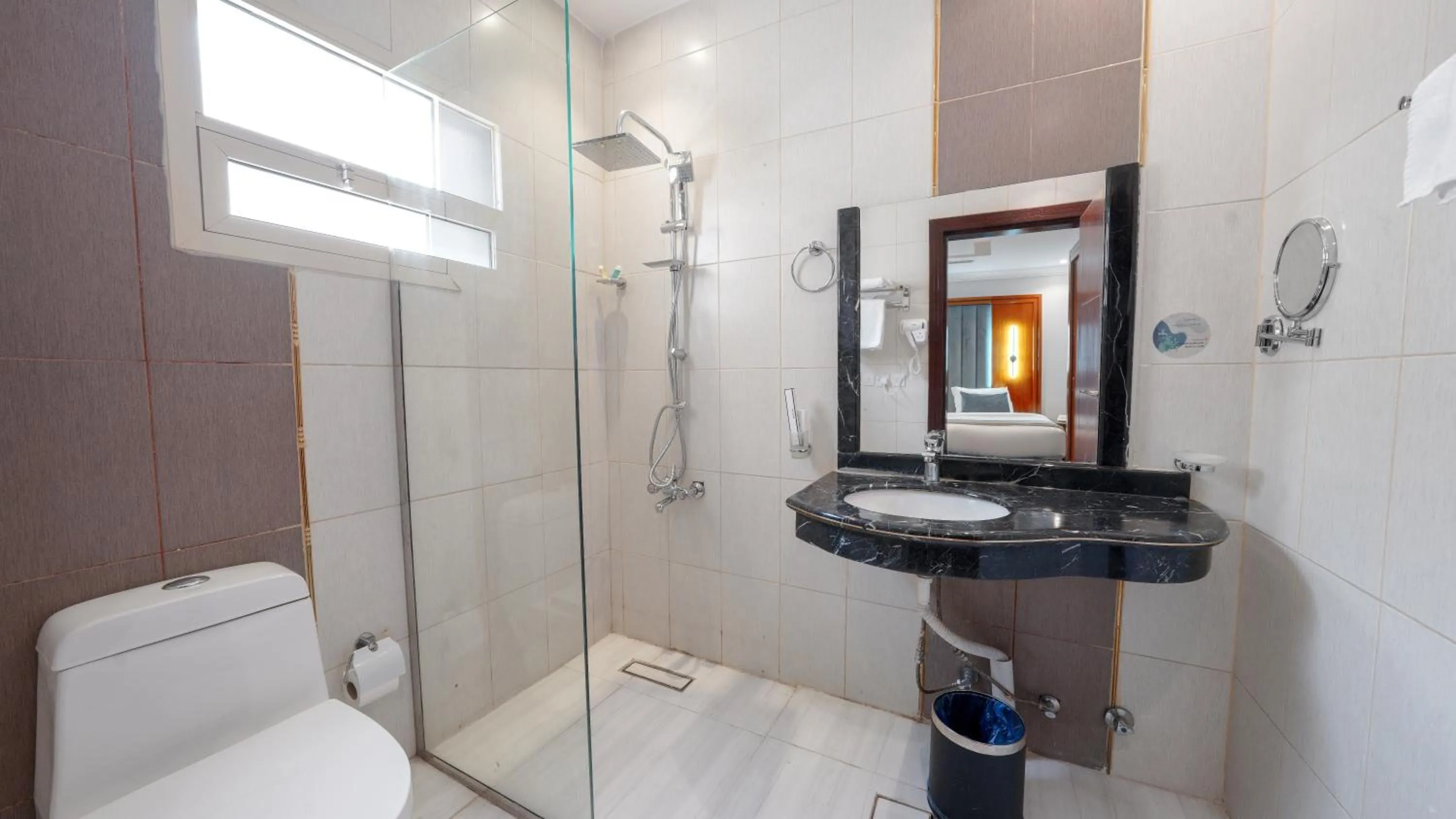 Shower in Al Masem Serviced Apartments - Gharnata - Exit 9