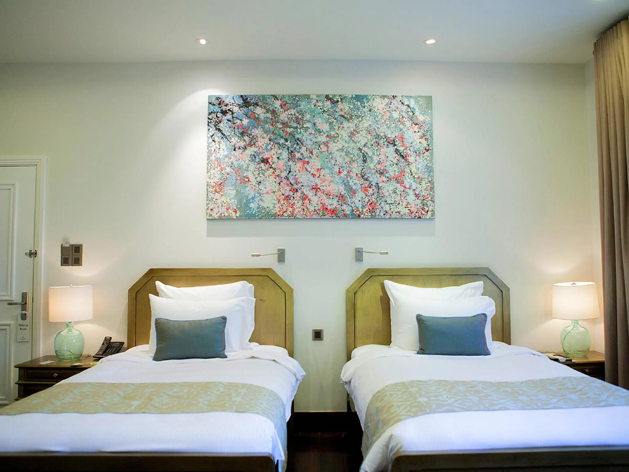 Bed in Villa Song Saigon