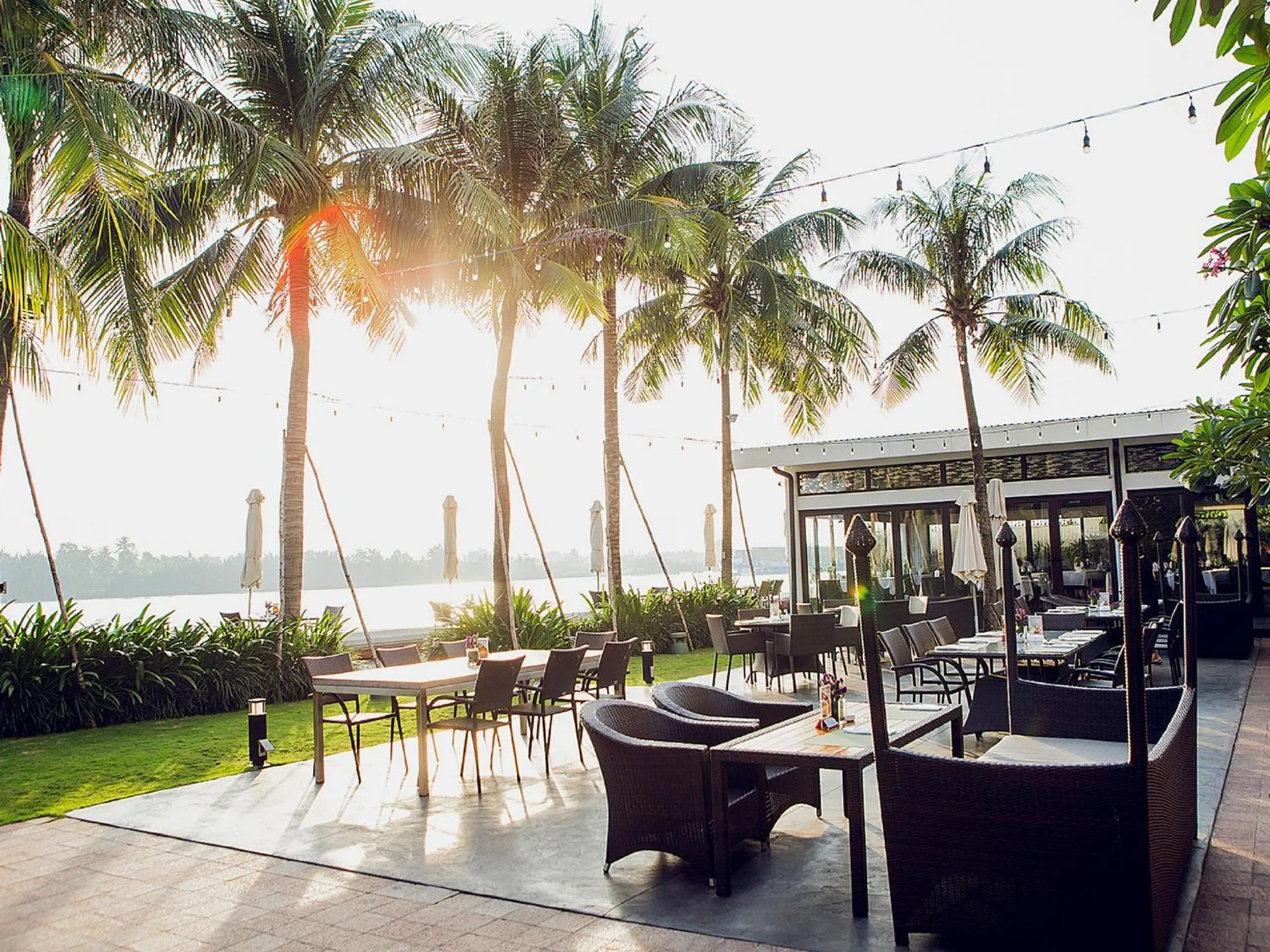 Restaurant/places to eat in Villa Song Saigon