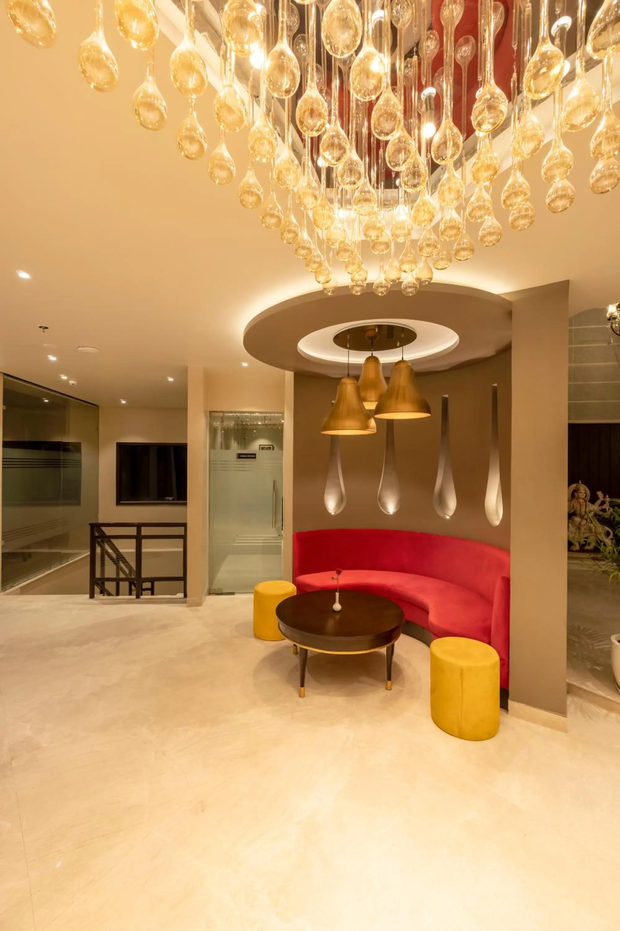 Lobby or reception in The Vaishnodevi Sarovar Portico