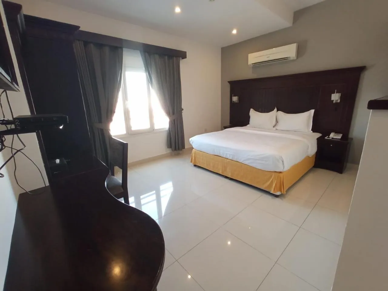Bed in Asfar Hotel Apartments