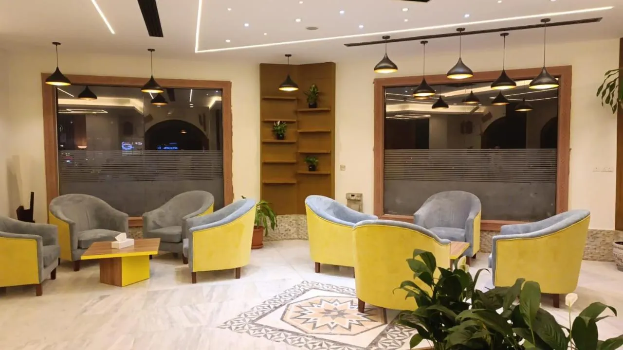 Lobby or reception in Asfar Hotel Apartments