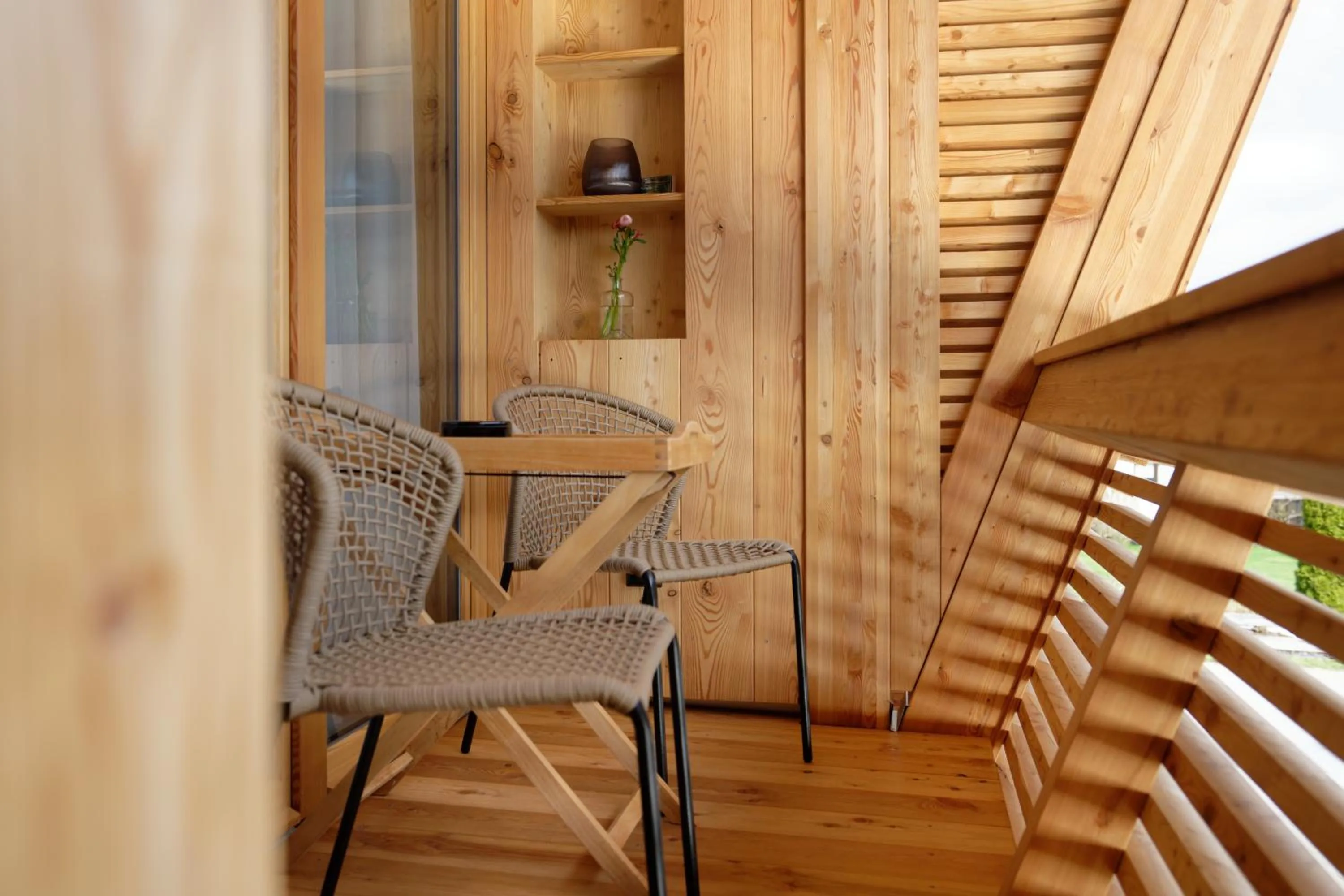 Balcony/Terrace in Alpin Chalet Trinkl - adults only ab 16 Jahren