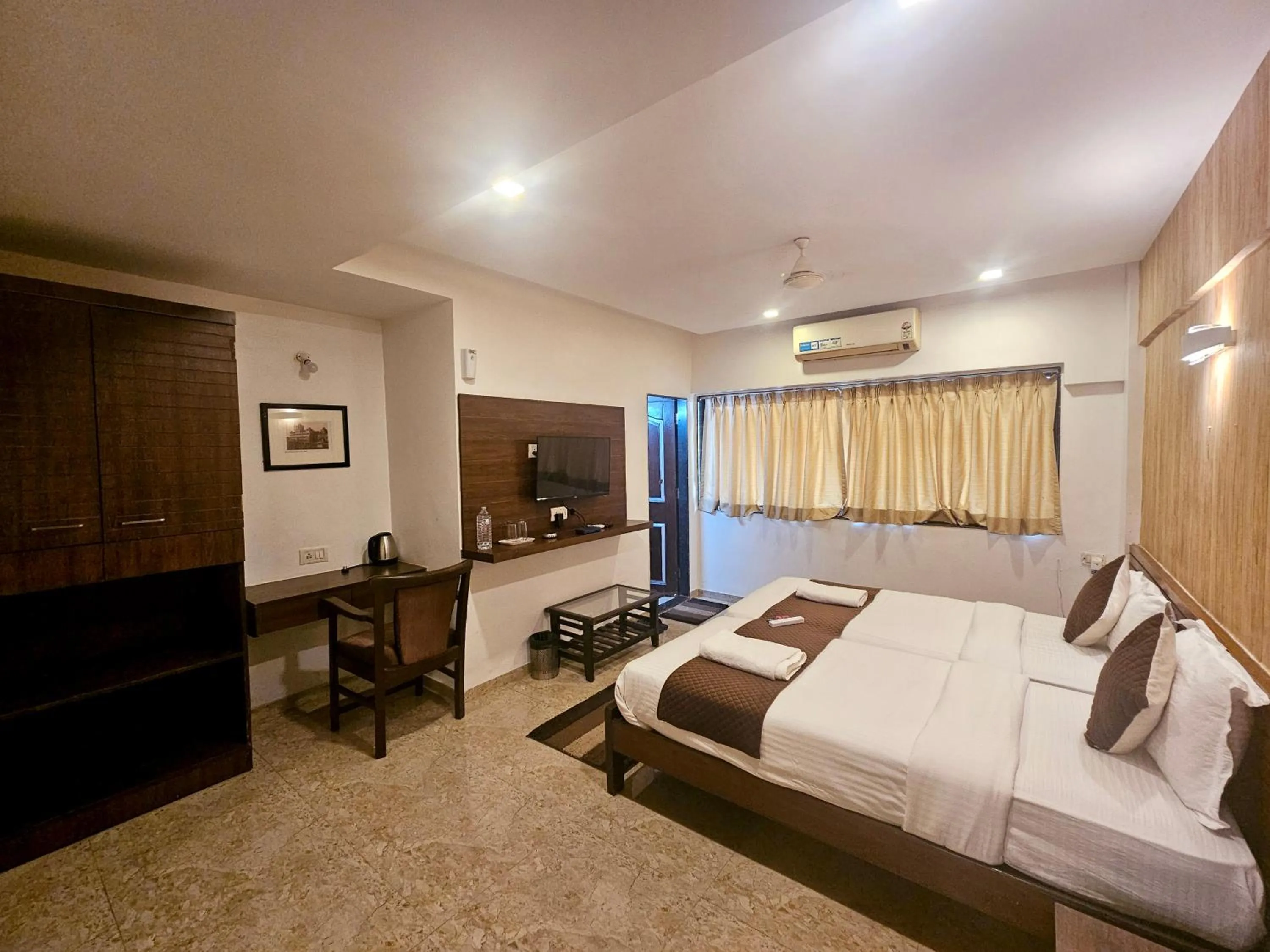 Bedroom, Bed in Astha Residency