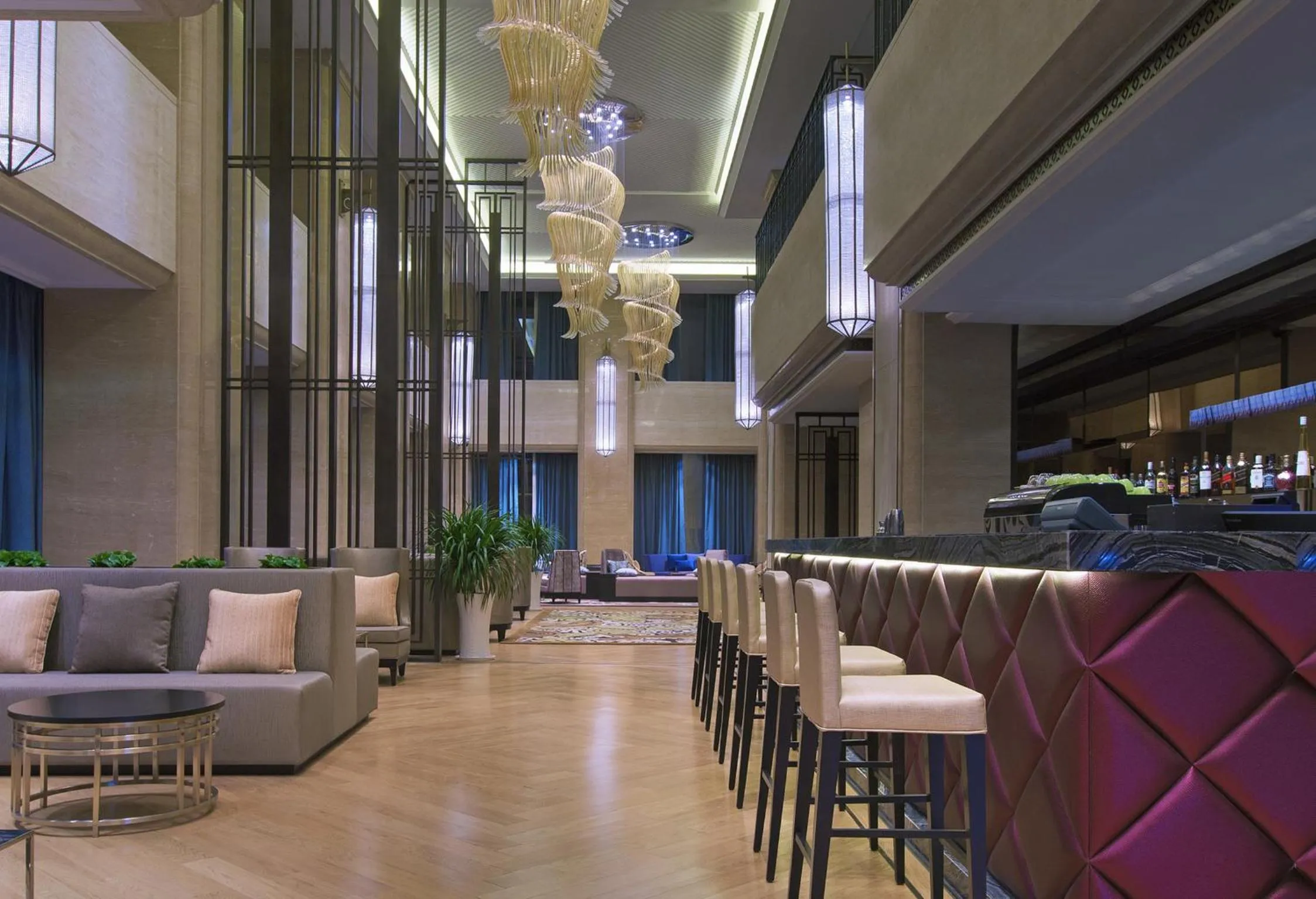 Lounge or bar in The Westin Qingdao