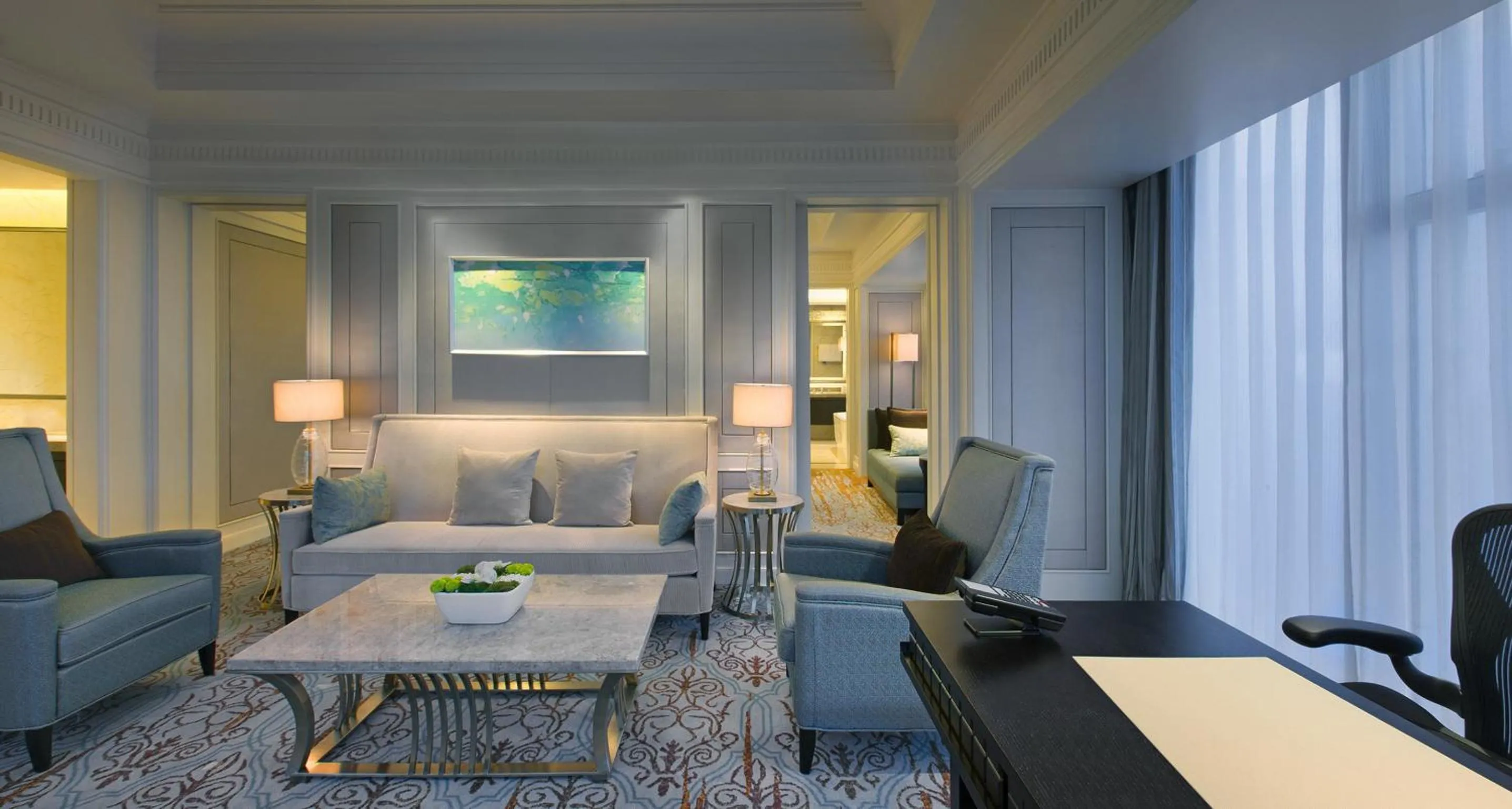 Living room in The Westin Qingdao
