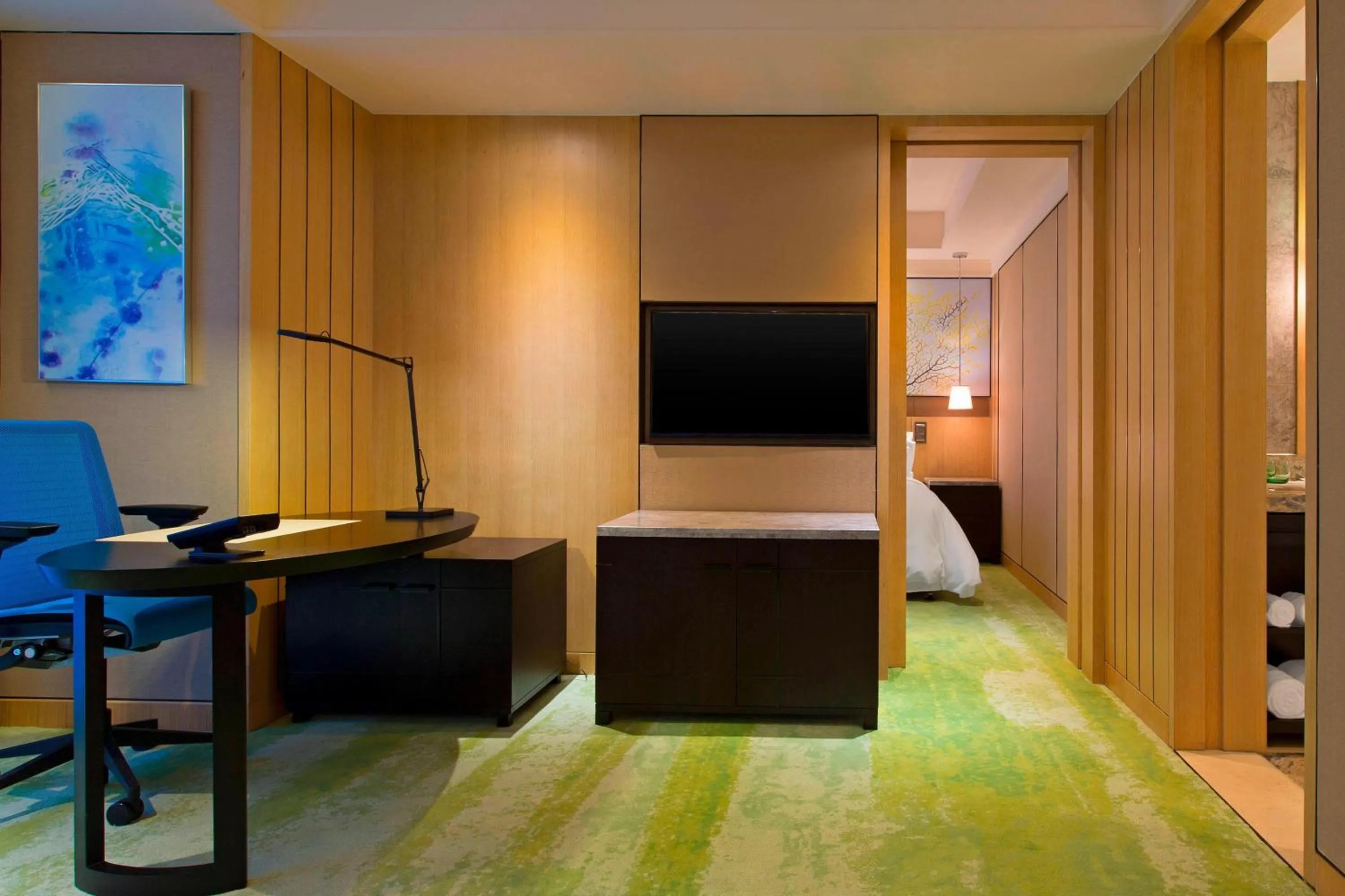 Photo of the whole room in The Westin Qingdao