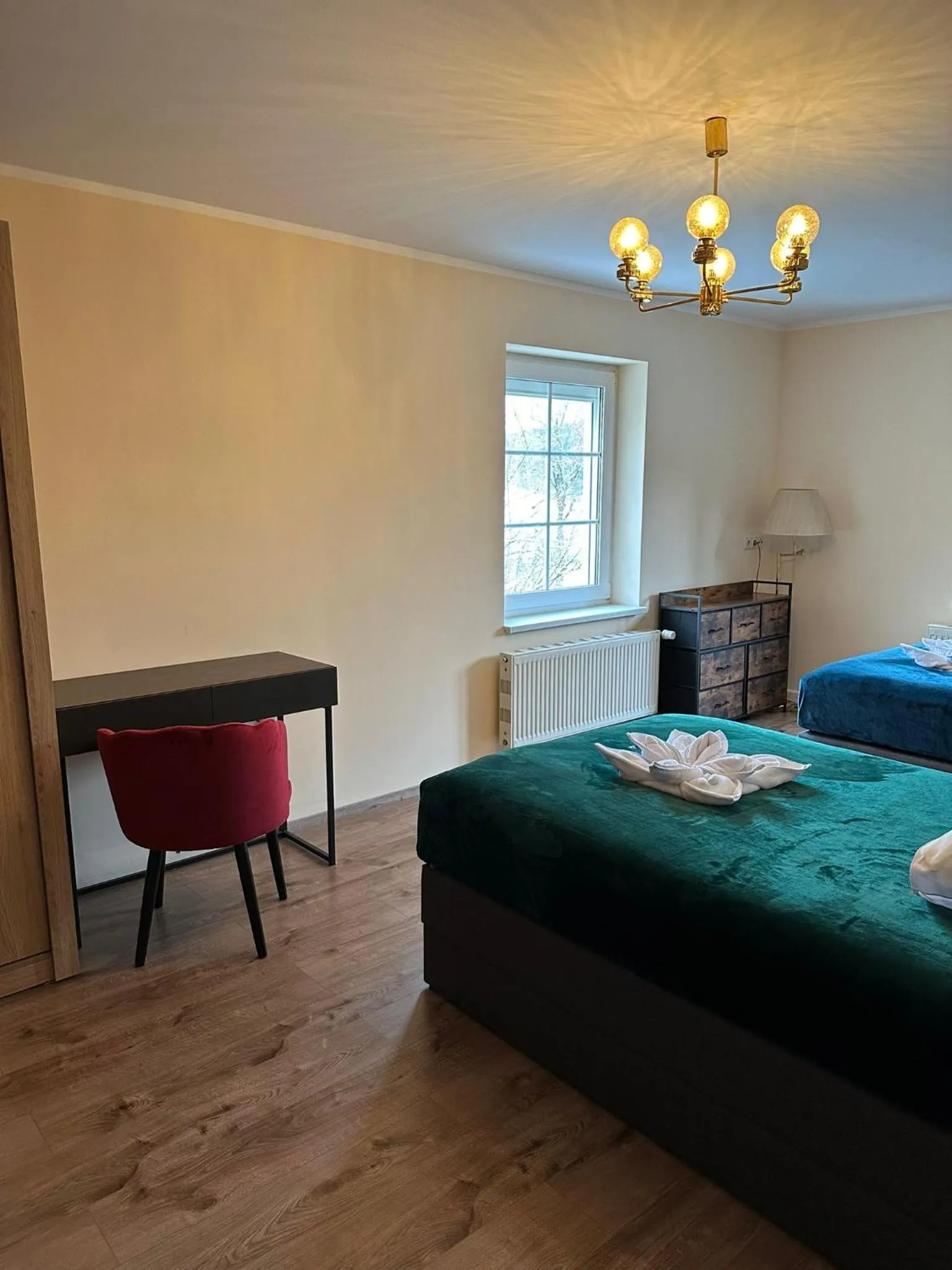 Bedroom, Bed in Hotel Waldeslust