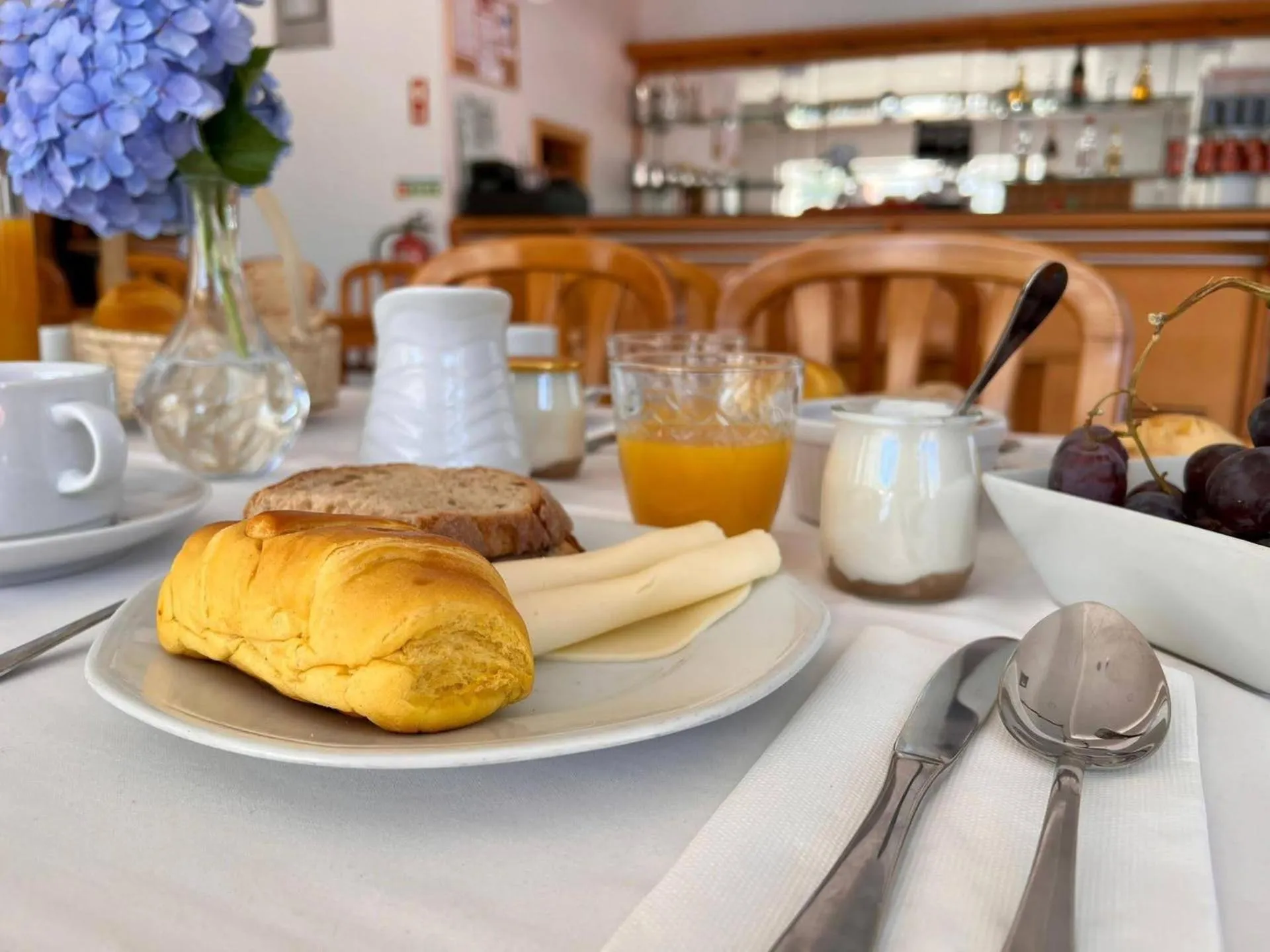 Food close-up in Vale do Zêzere Hotel