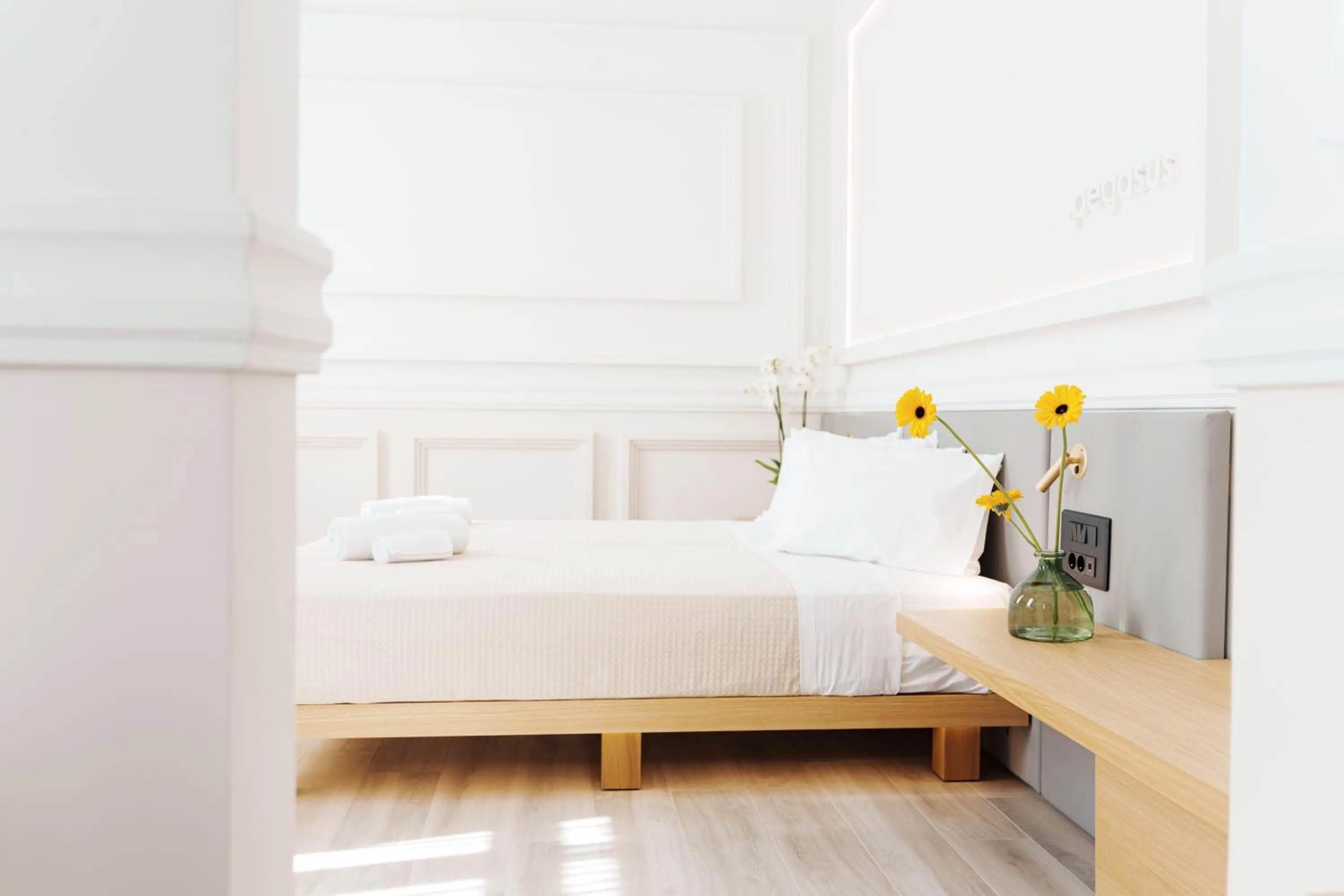 Bedroom, Bed in Agora Athens Suites