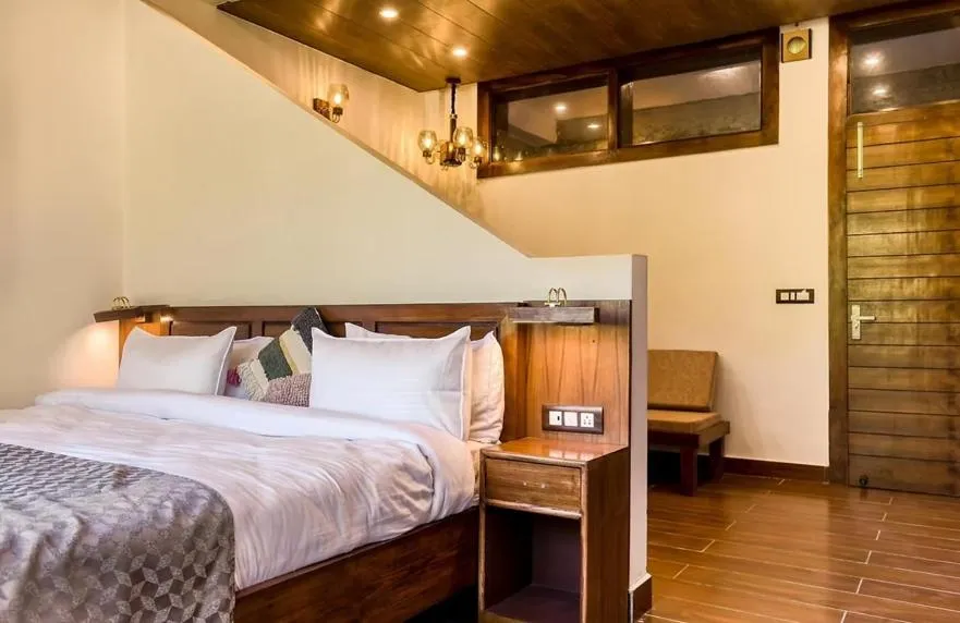 Bed in The Frostwood Resort