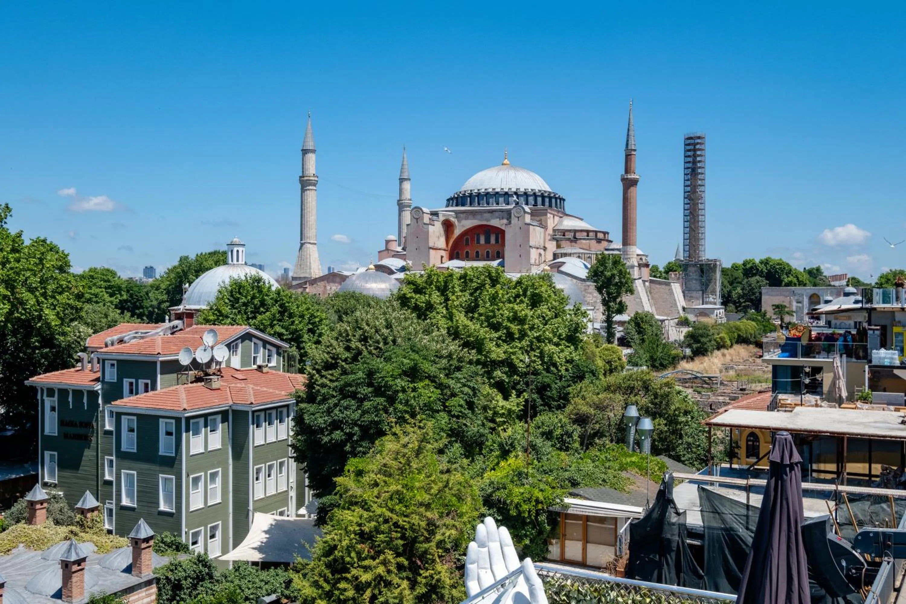 Balcony/Terrace in Armagrandi Spina Hotel-Special Category