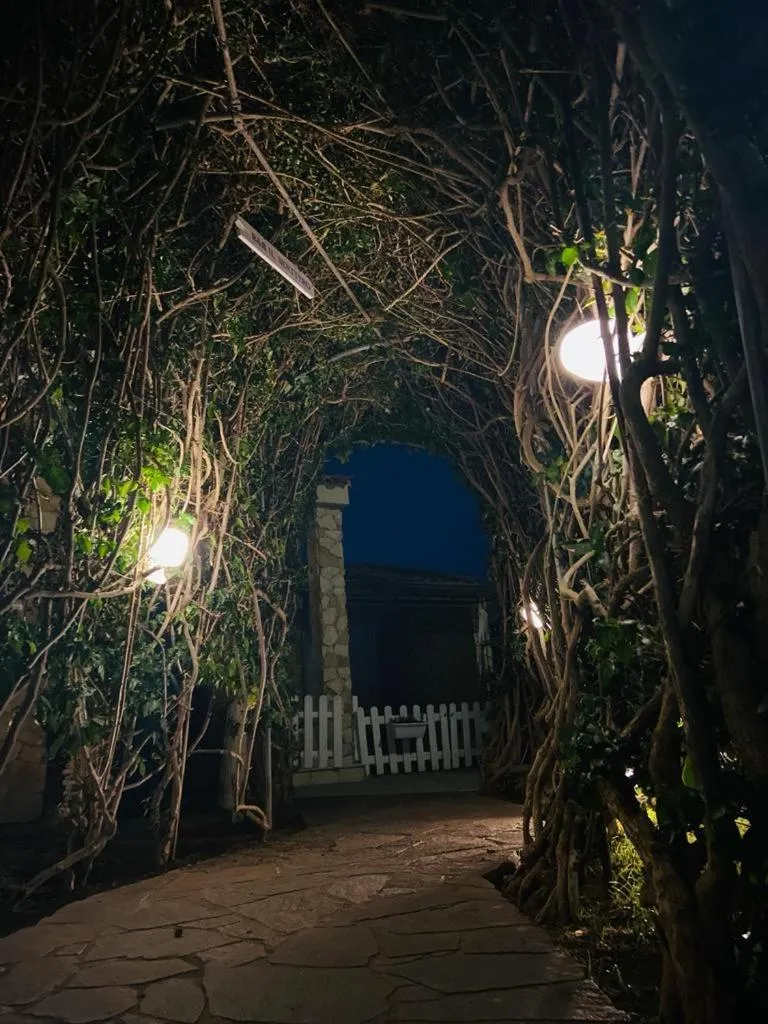 Garden view in B&B Il Sentiero