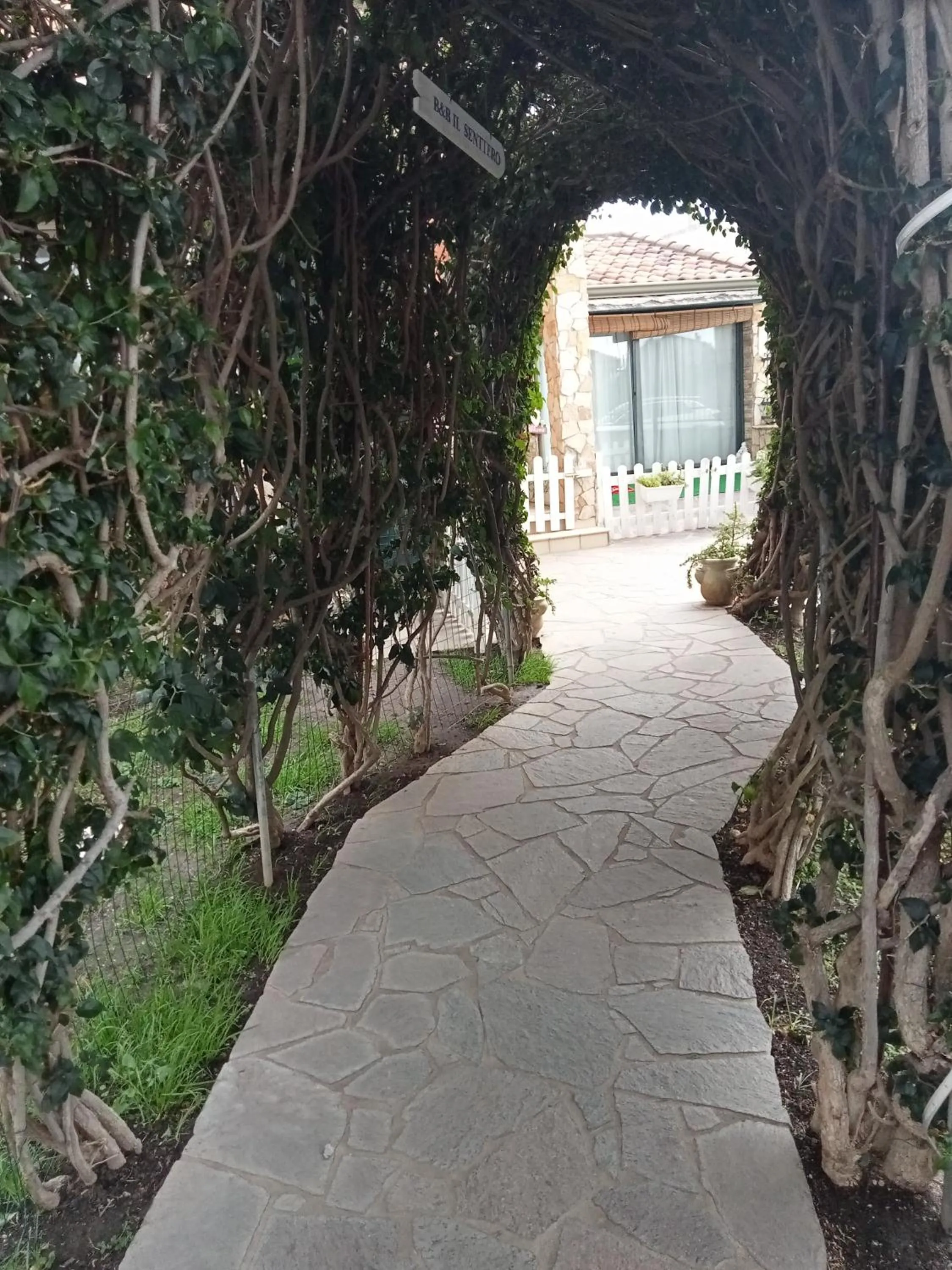 Garden in B&B Il Sentiero