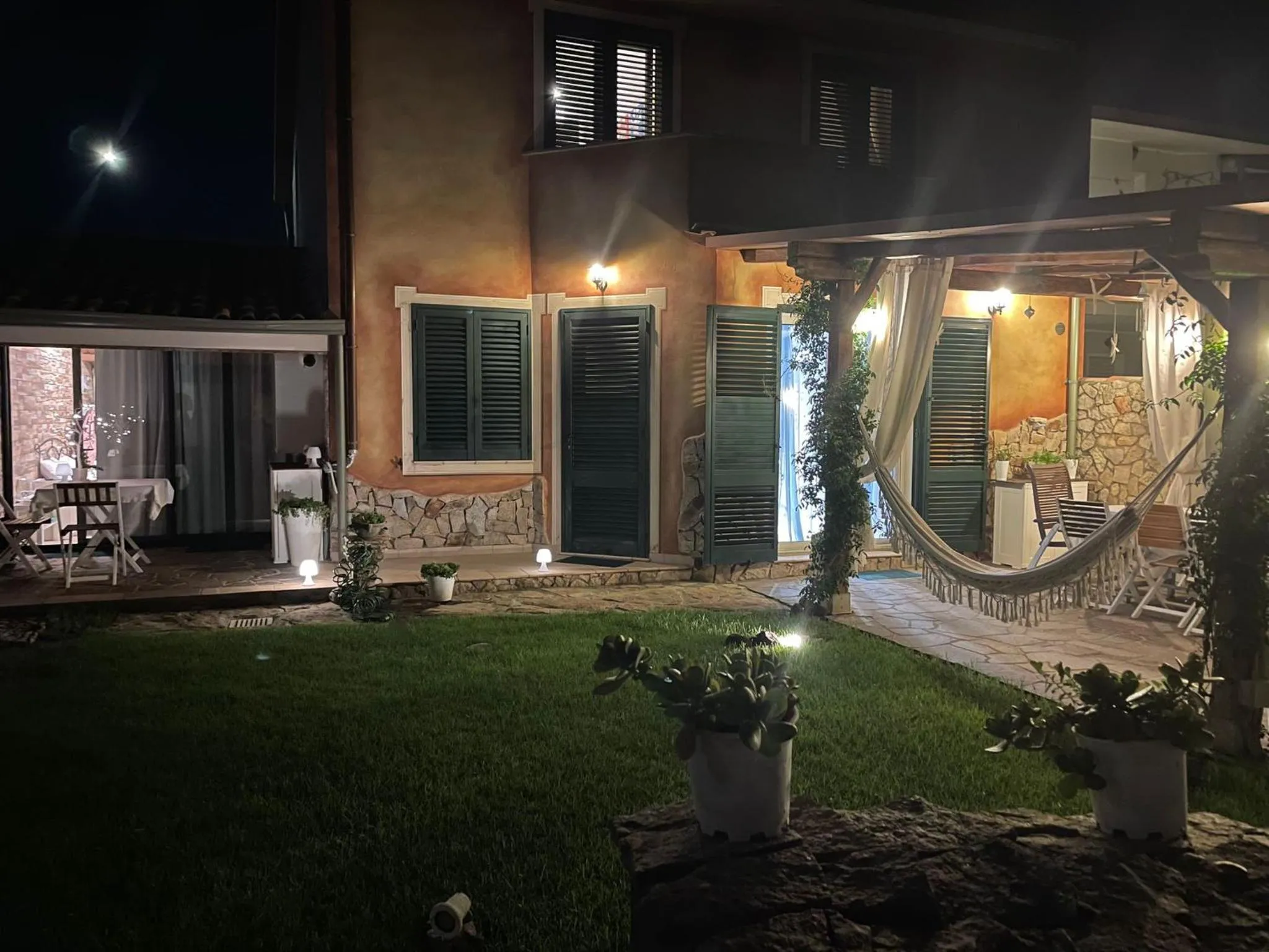 Garden view in B&B Il Sentiero