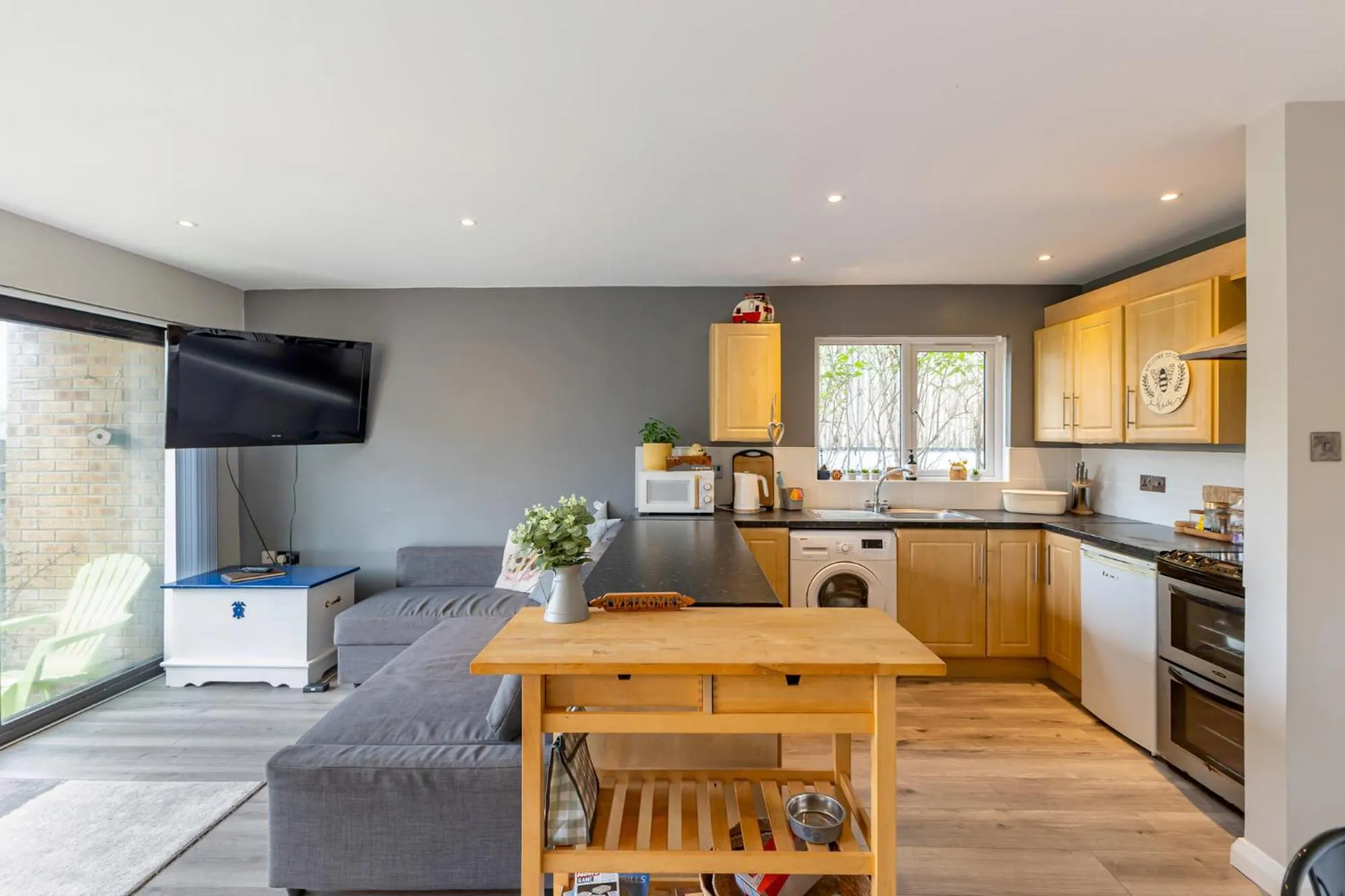 Living room in Central Apartment 3B