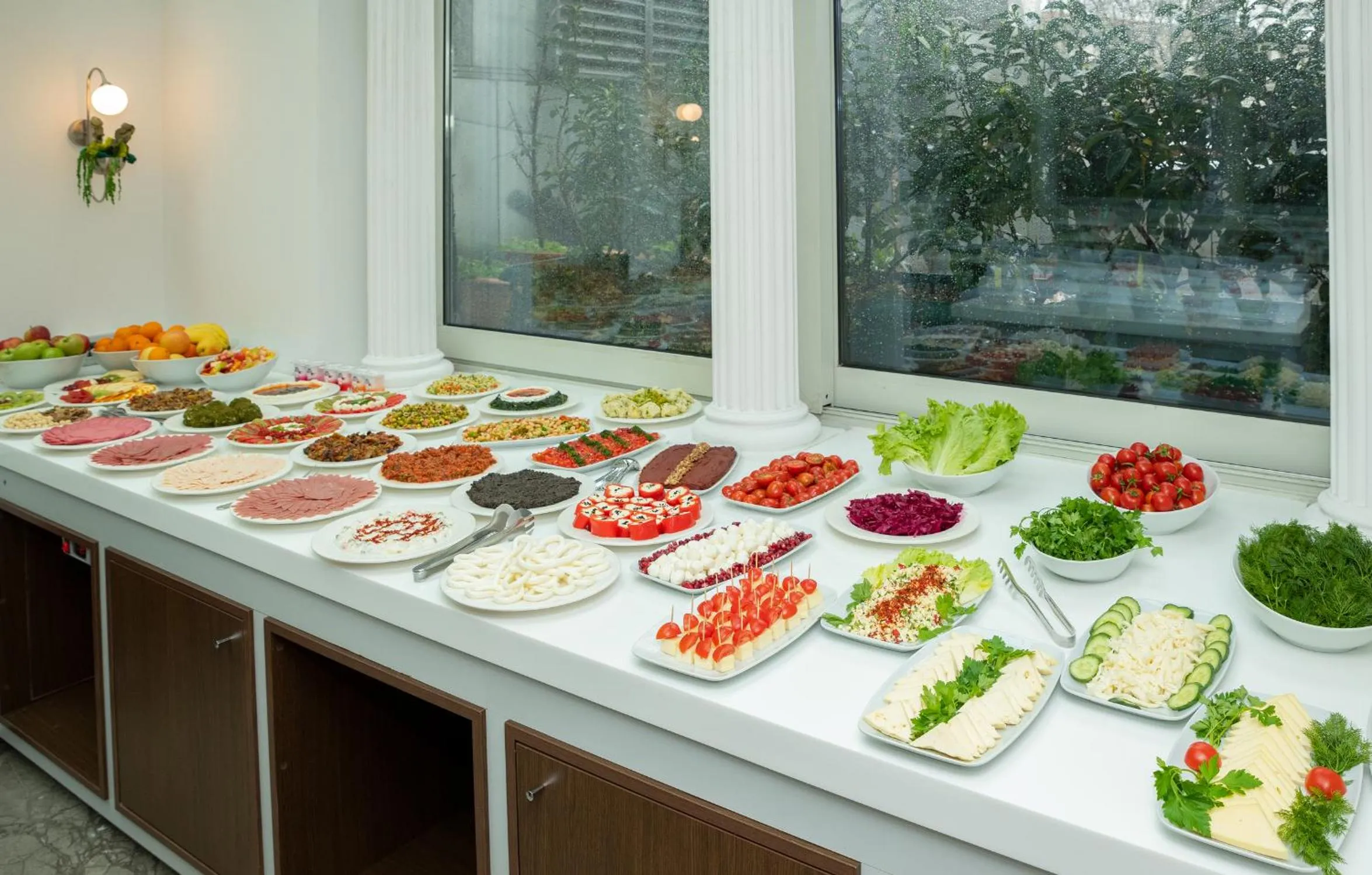 Buffet breakfast in Hotel Nena