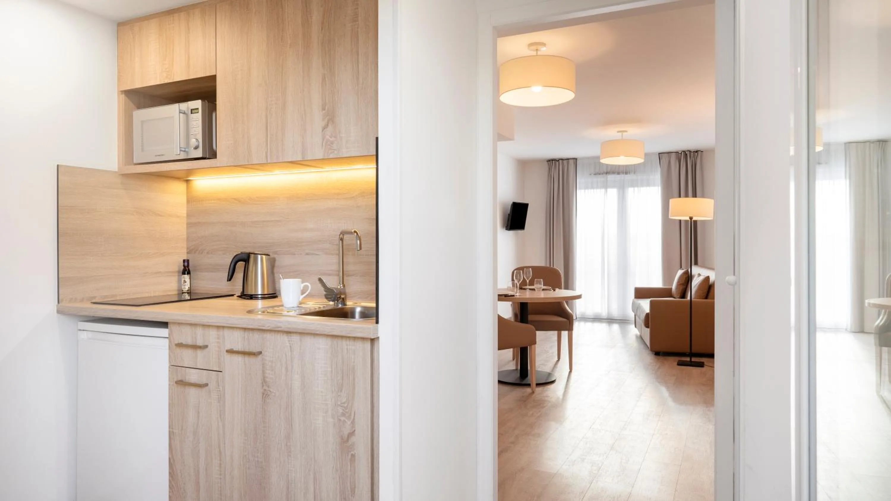 Kitchen or kitchenette in Residhome Dijon Cité Des Vignes